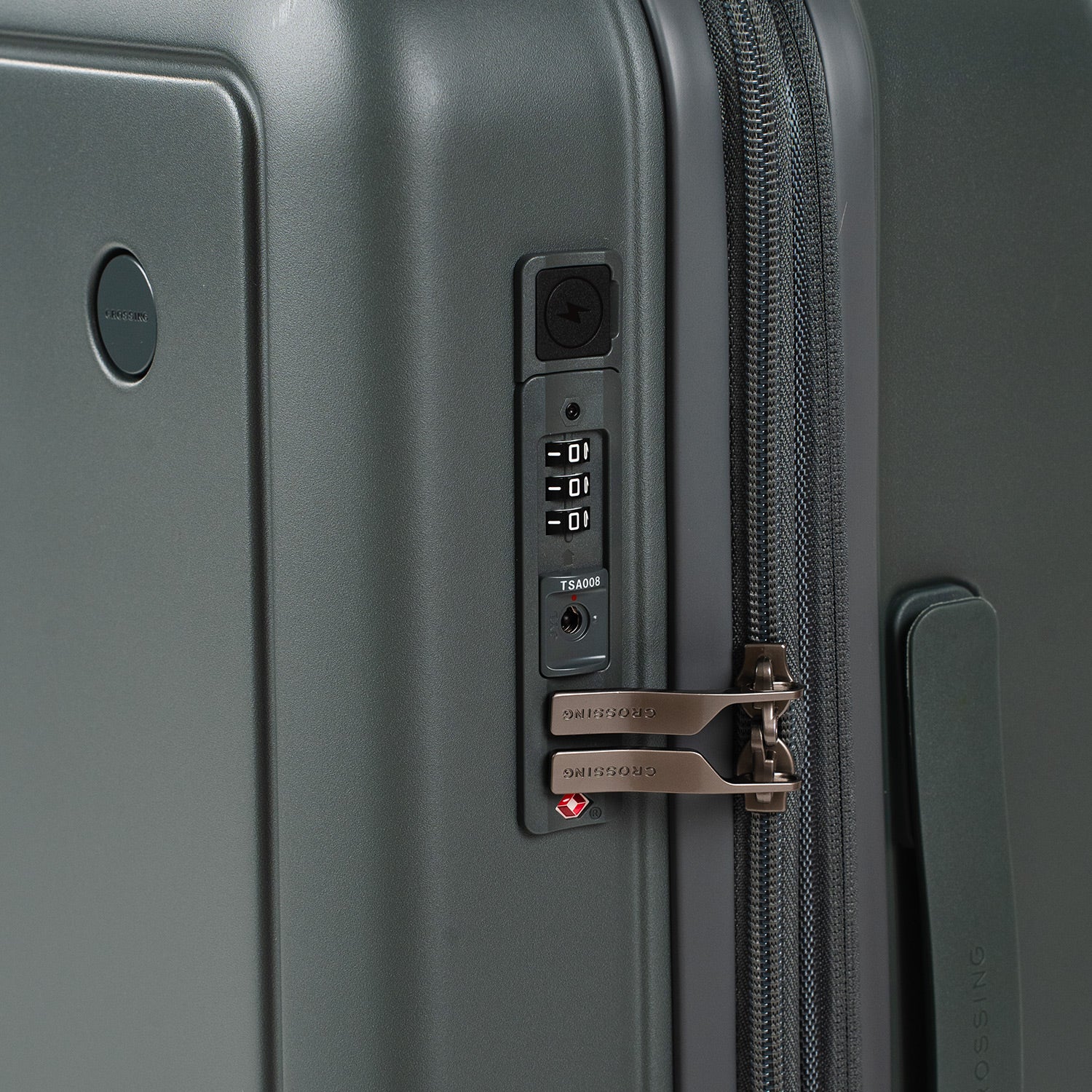 Crossing Stel Polycarbonate Carry On 20" Luggage