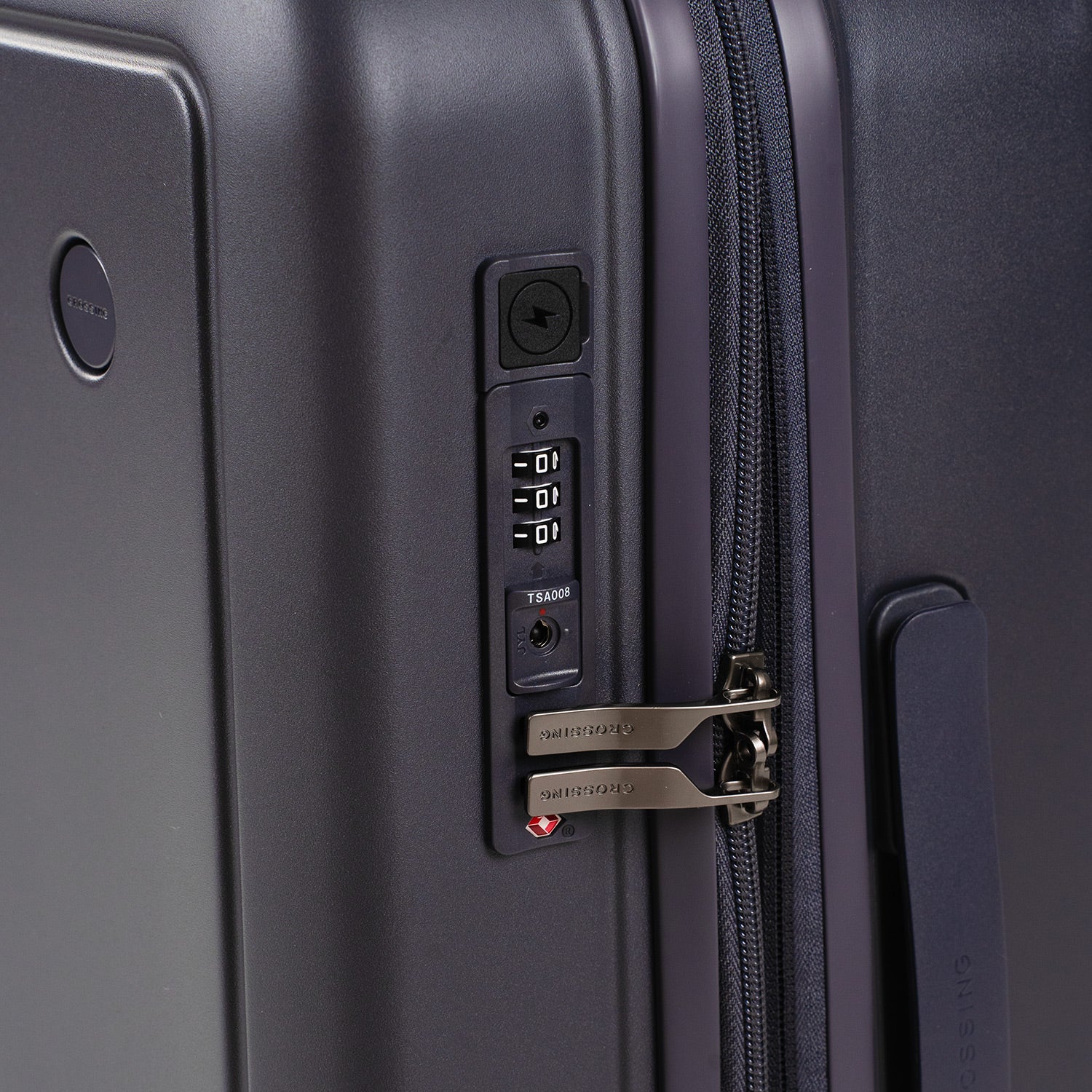 Crossing Stel Polycarbonate Carry On 20" Luggage