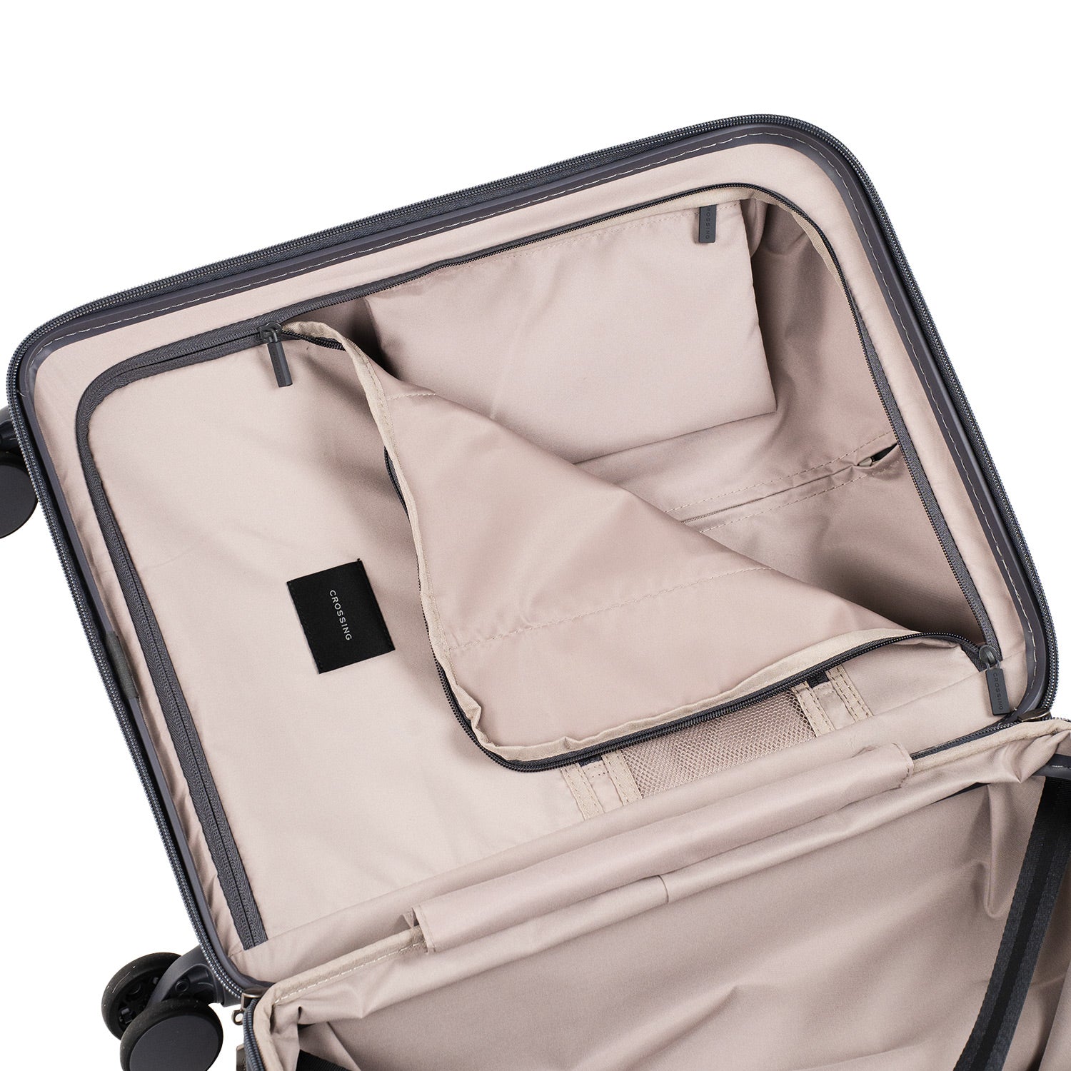 Crossing Stel Polycarbonate Carry On 20" Luggage