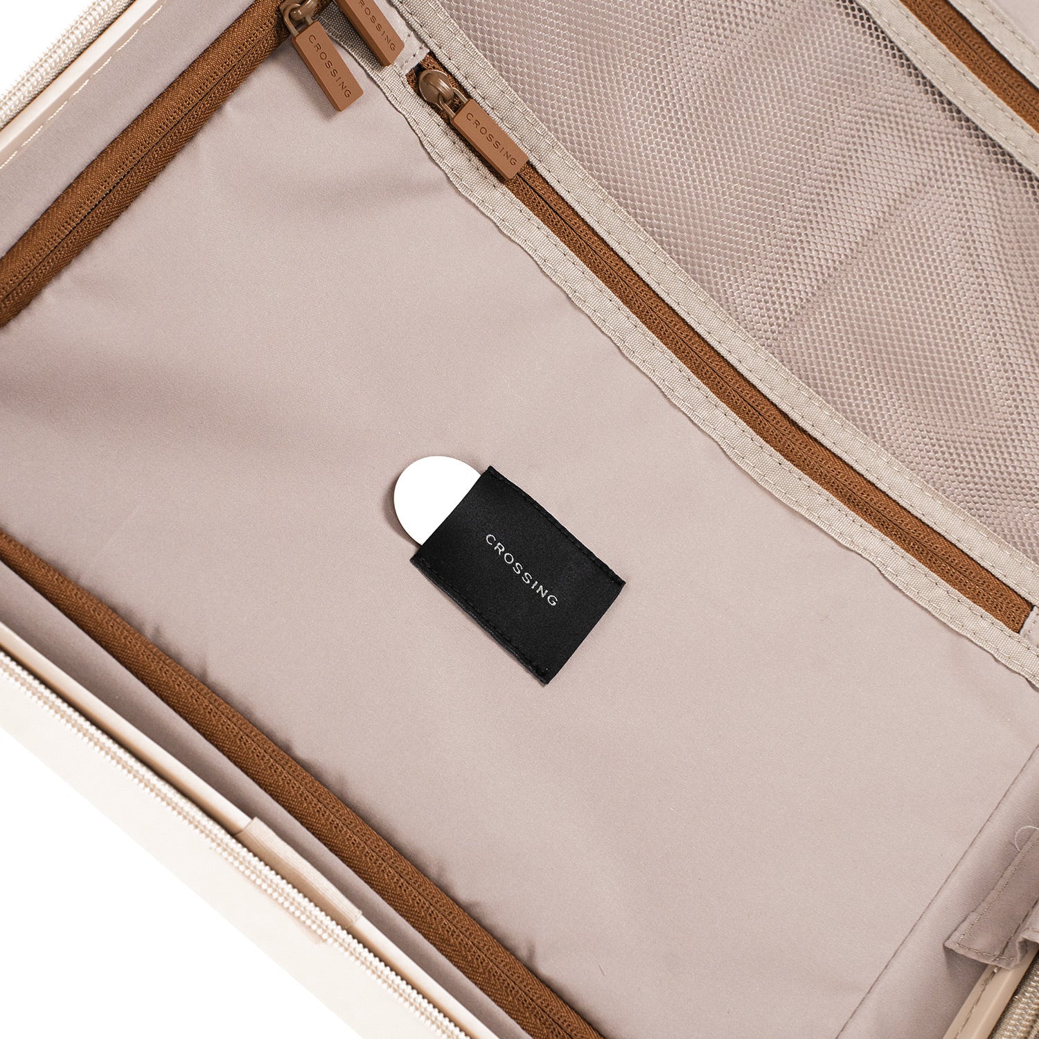 Crossing Stel Polycarbonate Carry On 20" Luggage