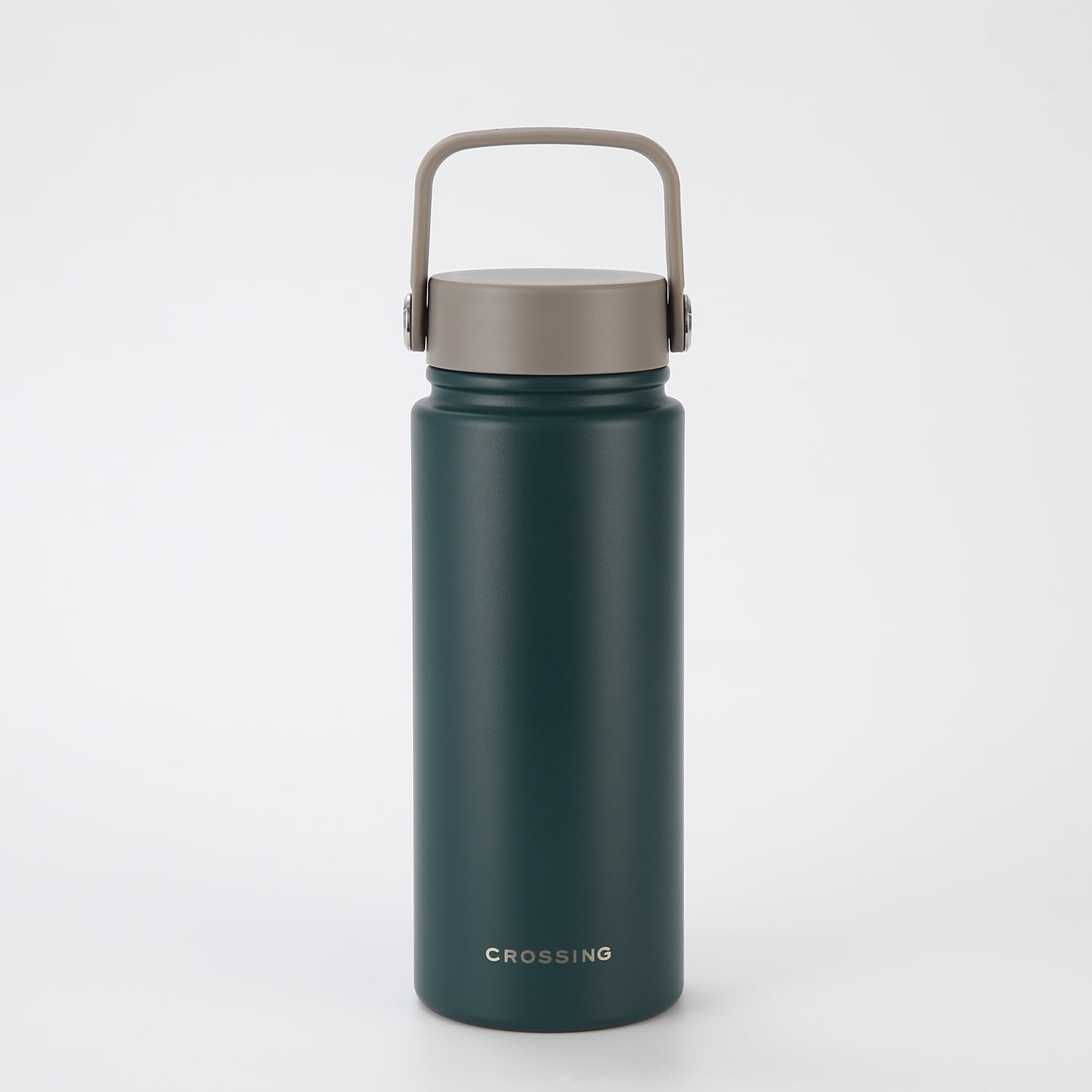 Crossing Urban Ceramic S/S Insulated Flat Cap Bottle With Handle 600ml