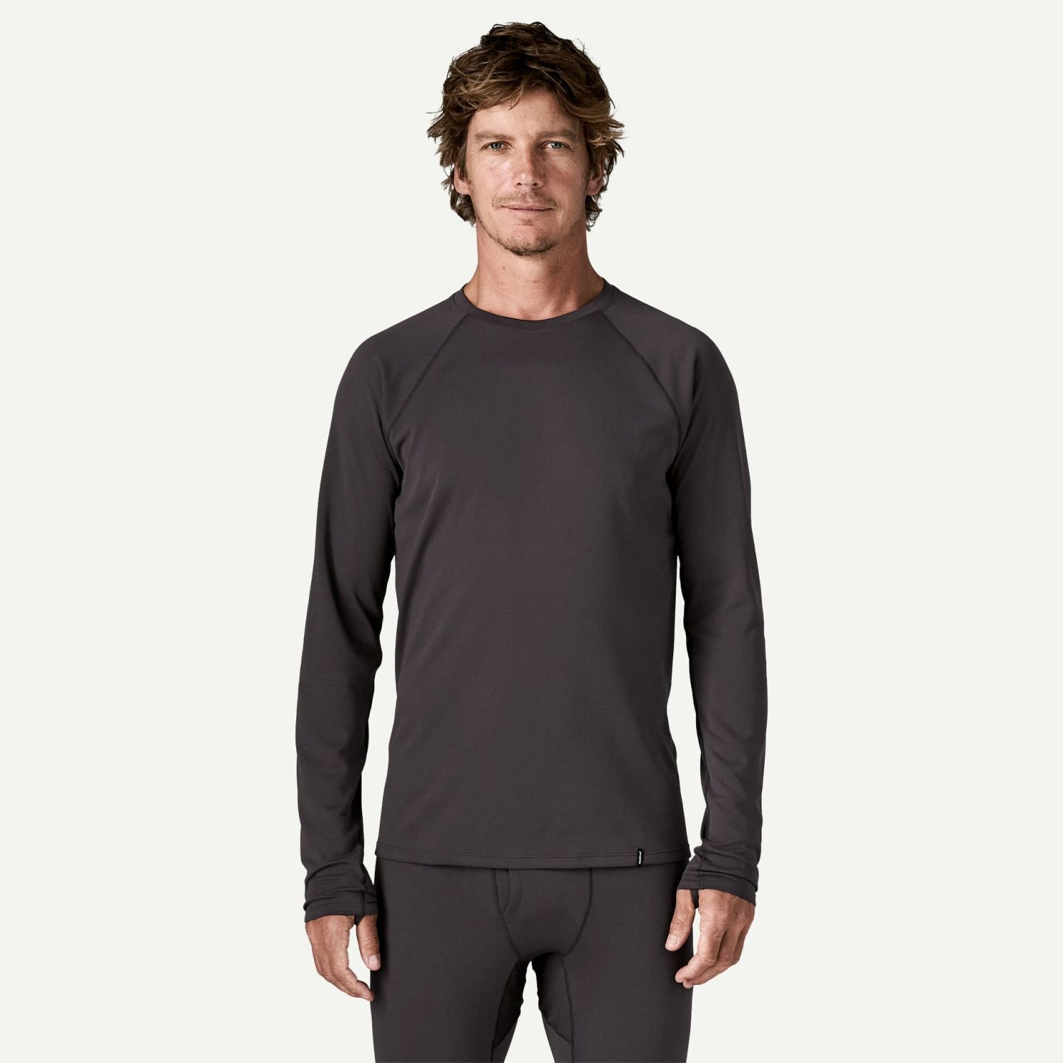 Patagonia Men's Capilene® Midweight Crewneck (Ink Black)