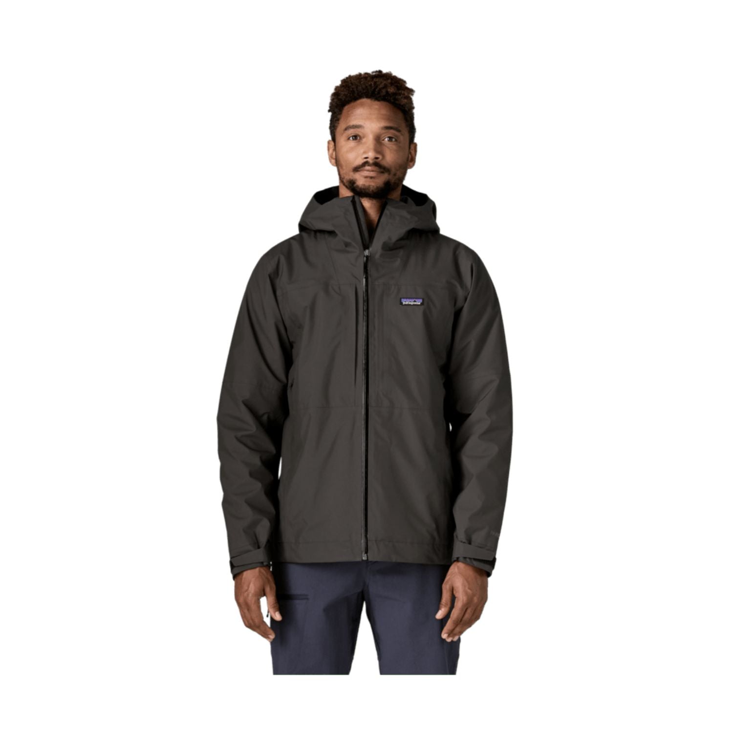 Patagonia Men's Insulated Boulder Fork Rain Jacket (Black)