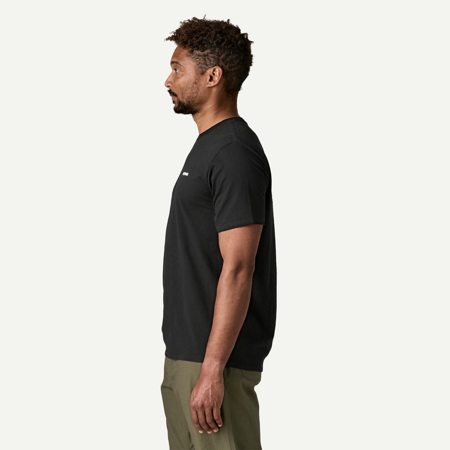 Patagonia Men's P-6 Logo Responsibili-Tee® (Black)