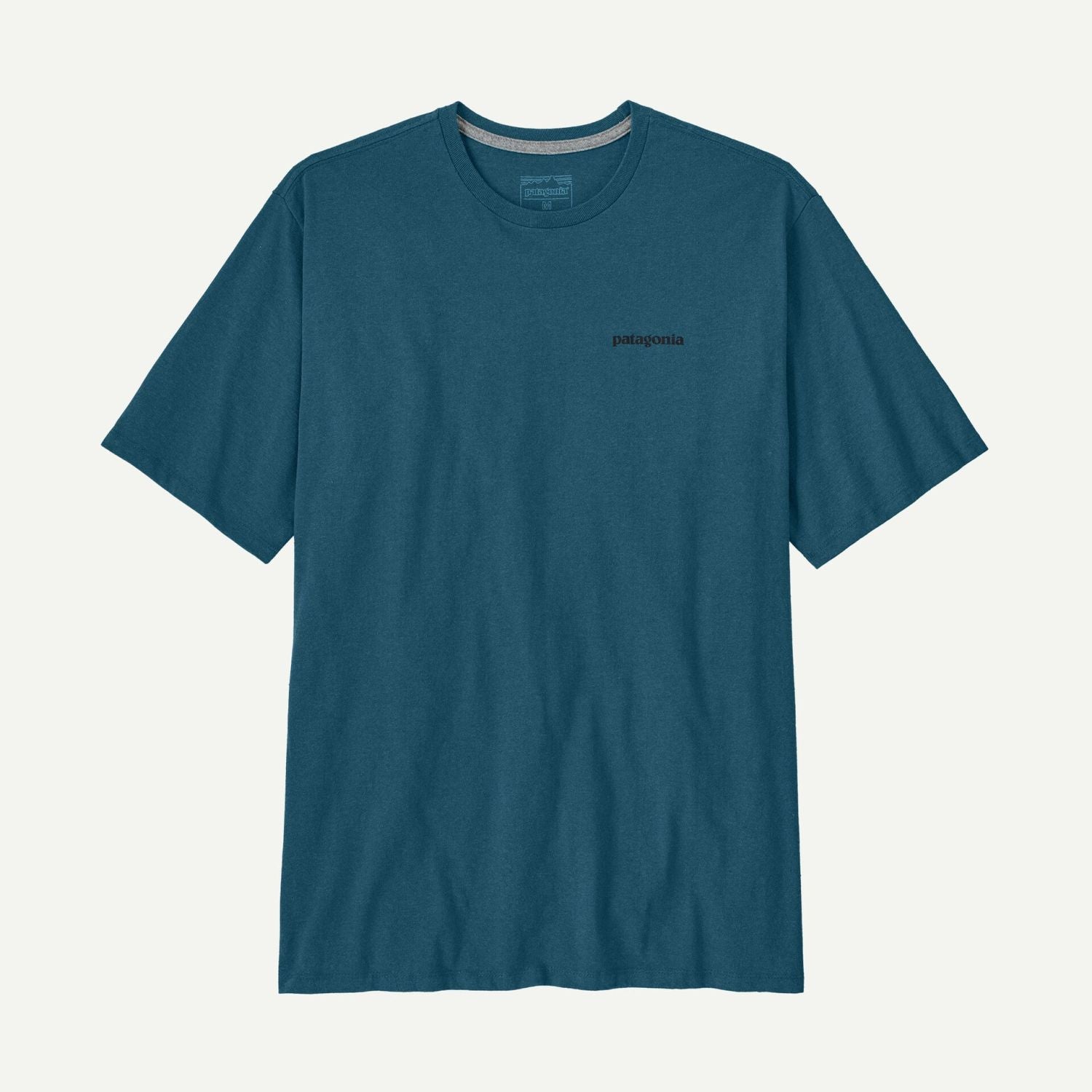 Patagonia Men's P-6 Logo Responsibili-Tee® (Glacial Blue)