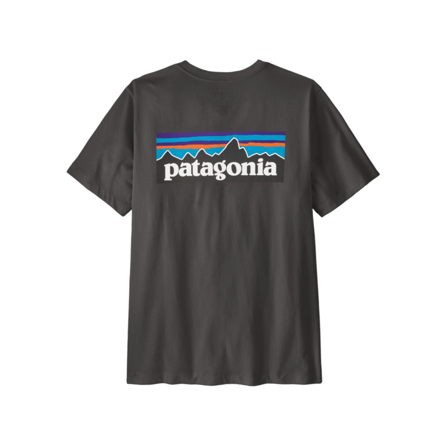Patagonia Men's P-6 Logo T-Shirt (Ink Black)