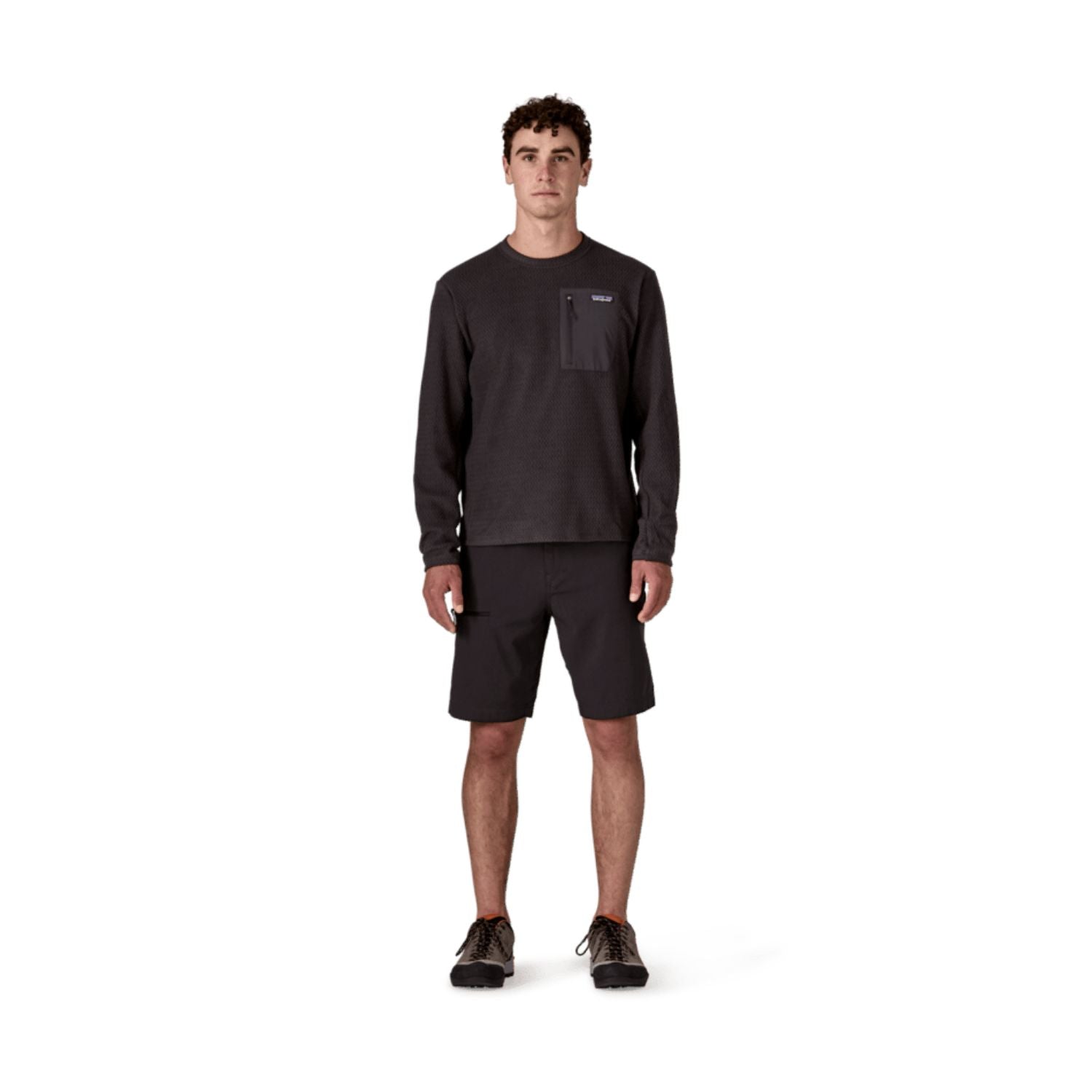 Patagonia Men's R1® Air Fleece Crewneck (Black)