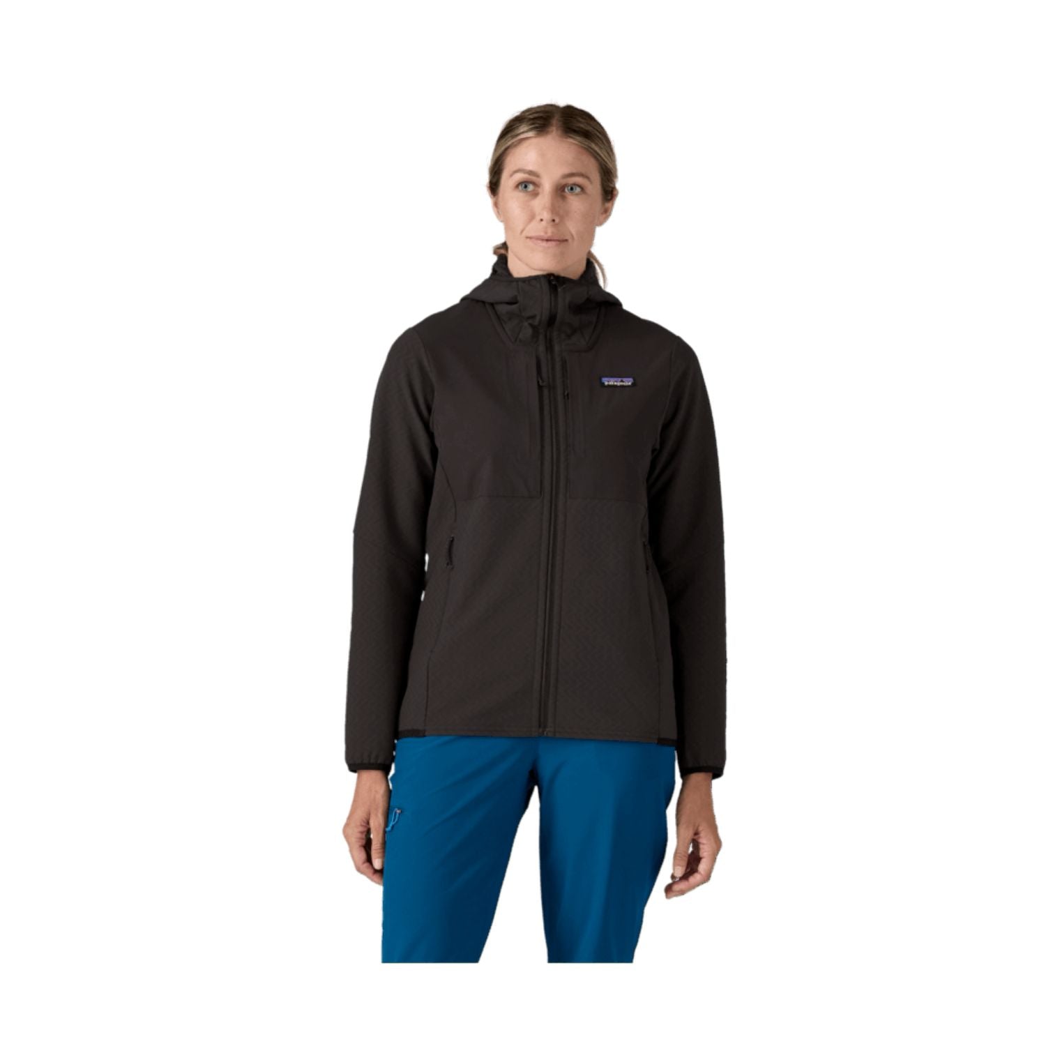 Patagonia Women's R2® Crossstrata Hoody (Black)