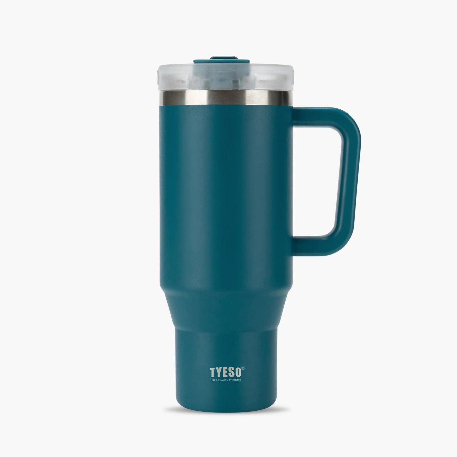 Tyeso Aura Leakproof 2 In 1 Sip & Straw Lid S/S Vacuum Tumbler 1200ml