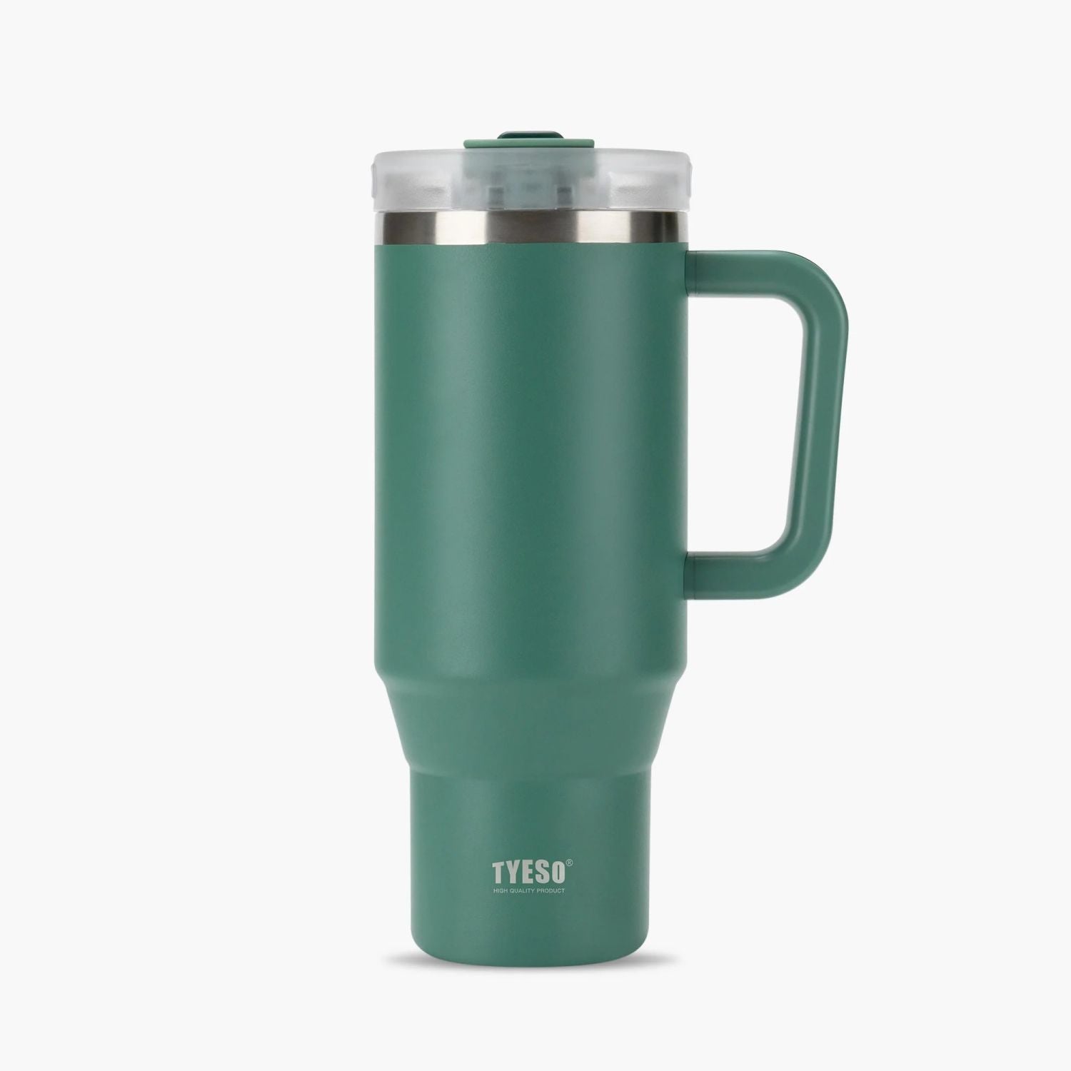 Tyeso Aura Leakproof 2 In 1 Sip & Straw Lid S/S Vacuum Tumbler 1200ml