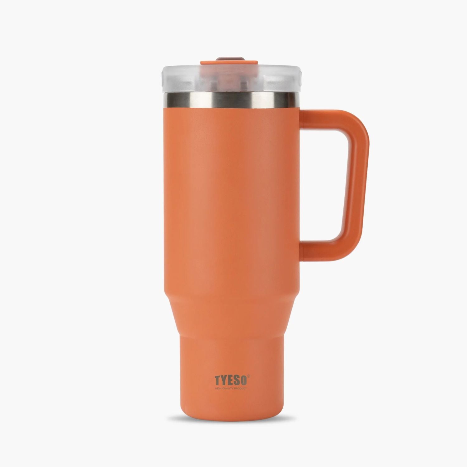 Tyeso Aura Leakproof 2 In 1 Sip & Straw Lid S/S Vacuum Tumbler 1200ml