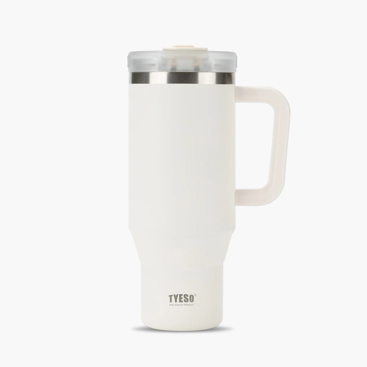 Tyeso Aura Leakproof 2 In 1 Sip & Straw Lid S/S Vacuum Tumbler 1200ml