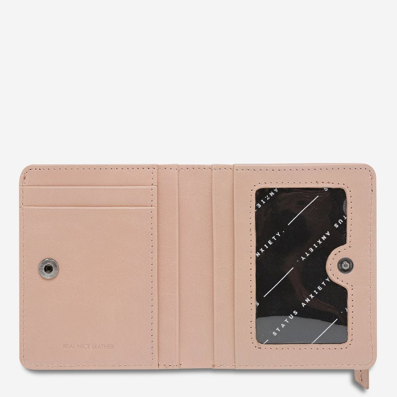 Status Anxiety In Another Life Leather Wallet