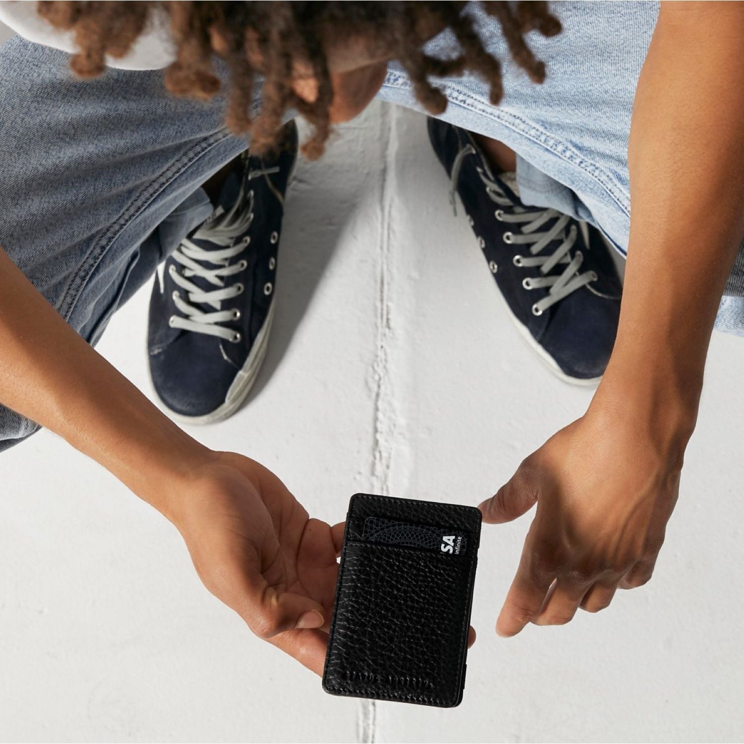 Status Anxiety Flip Leather Wallet (SA)