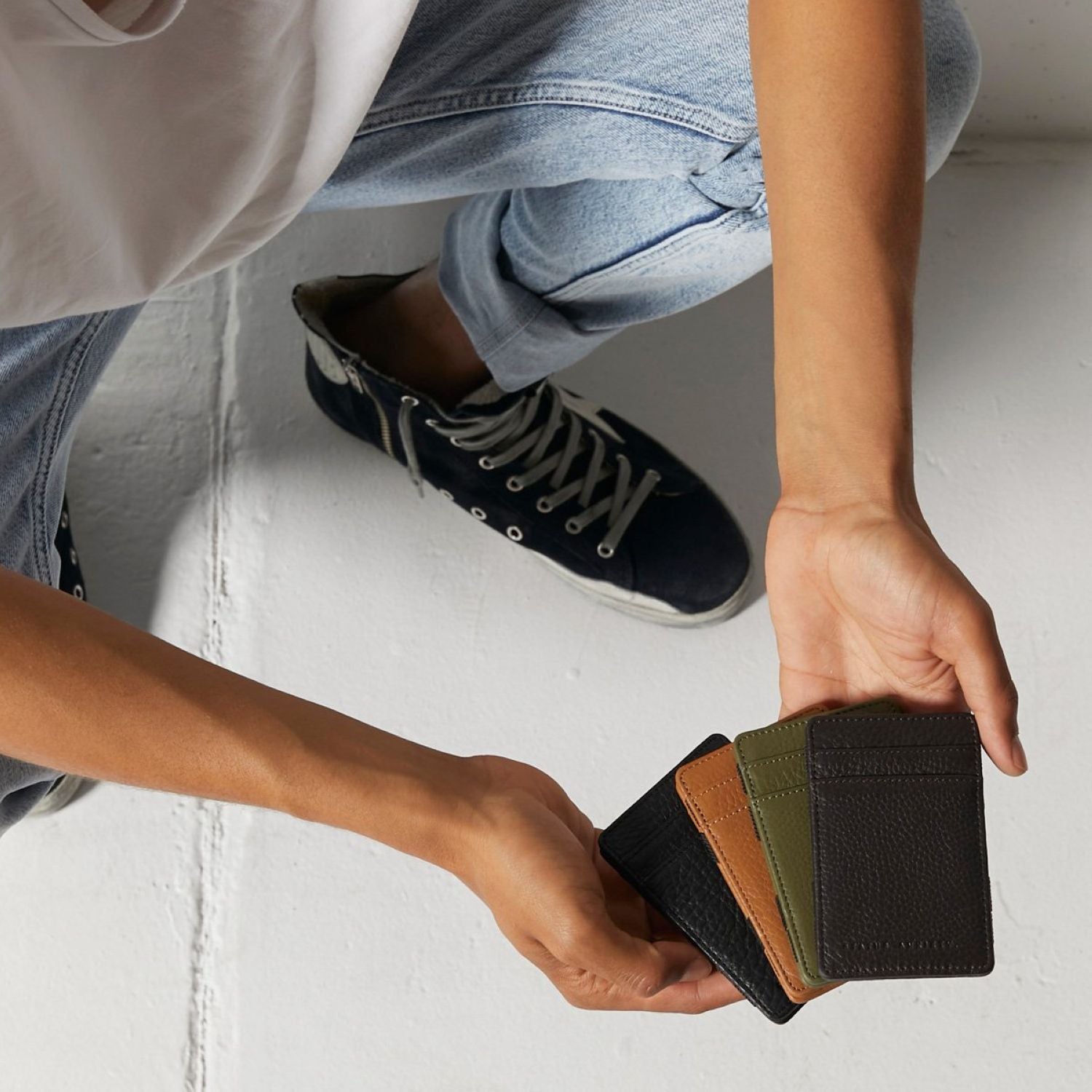 Status Anxiety Flip Leather Wallet