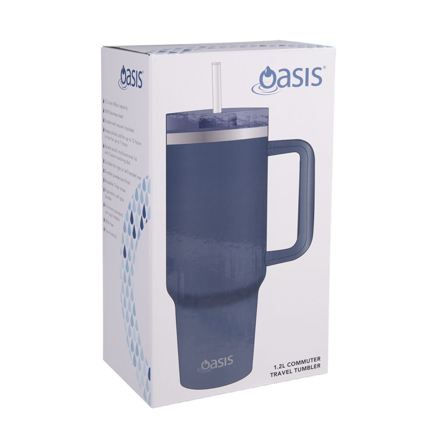 Oasis Stainless Steel Insulated Commuter Travel Tumbler 1.2L | Gifts & Lifestyle, Insulated Water Bottles, Travel Accessories, Water Bottles | Oasis Bottles-33