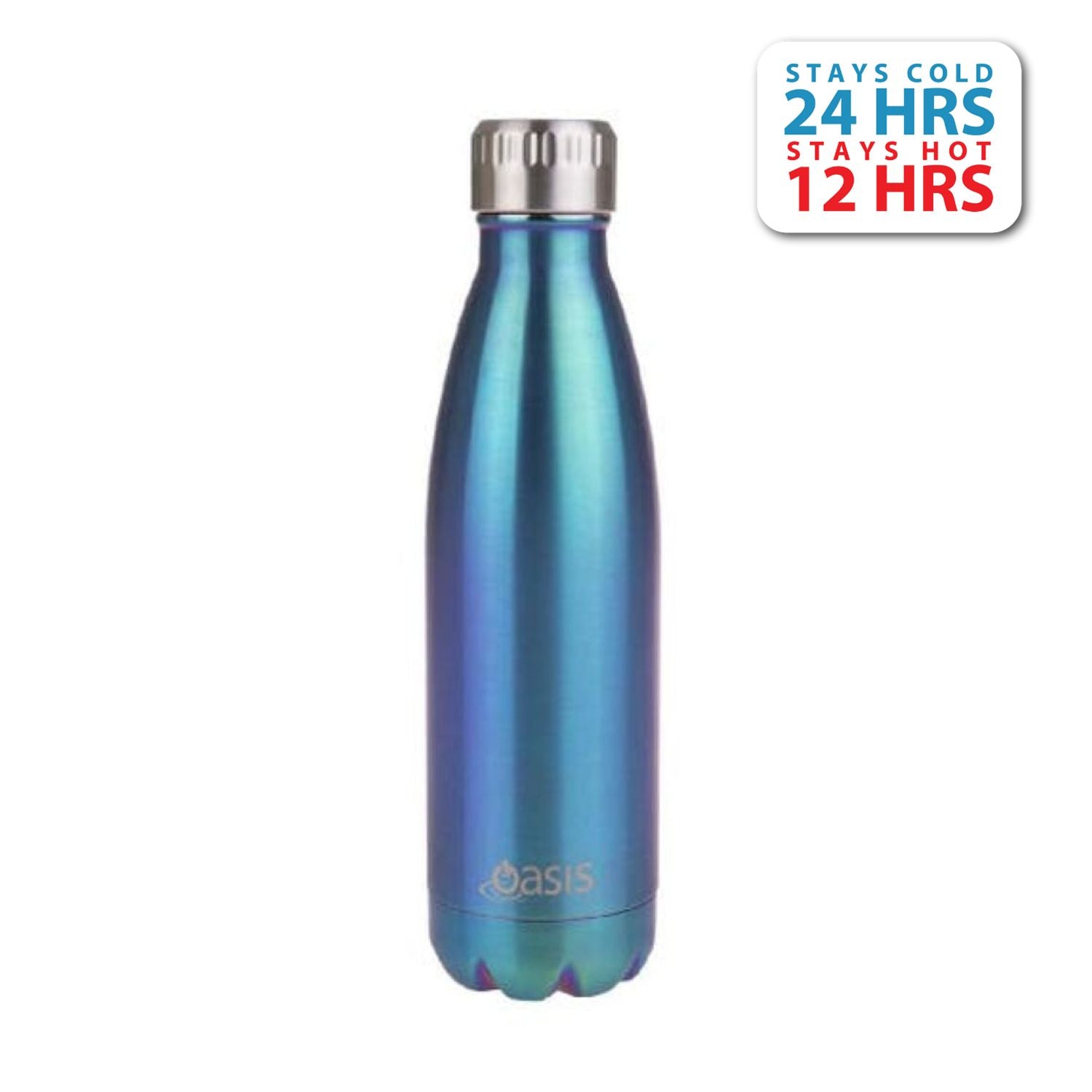 Oasis Stainless Steel Insulated Water Bottle 500ML (Plain) | Gifts & Lifestyle, Insulated Water Bottles, Travel Accessories, Water Bottles | Oasis Bottles-16