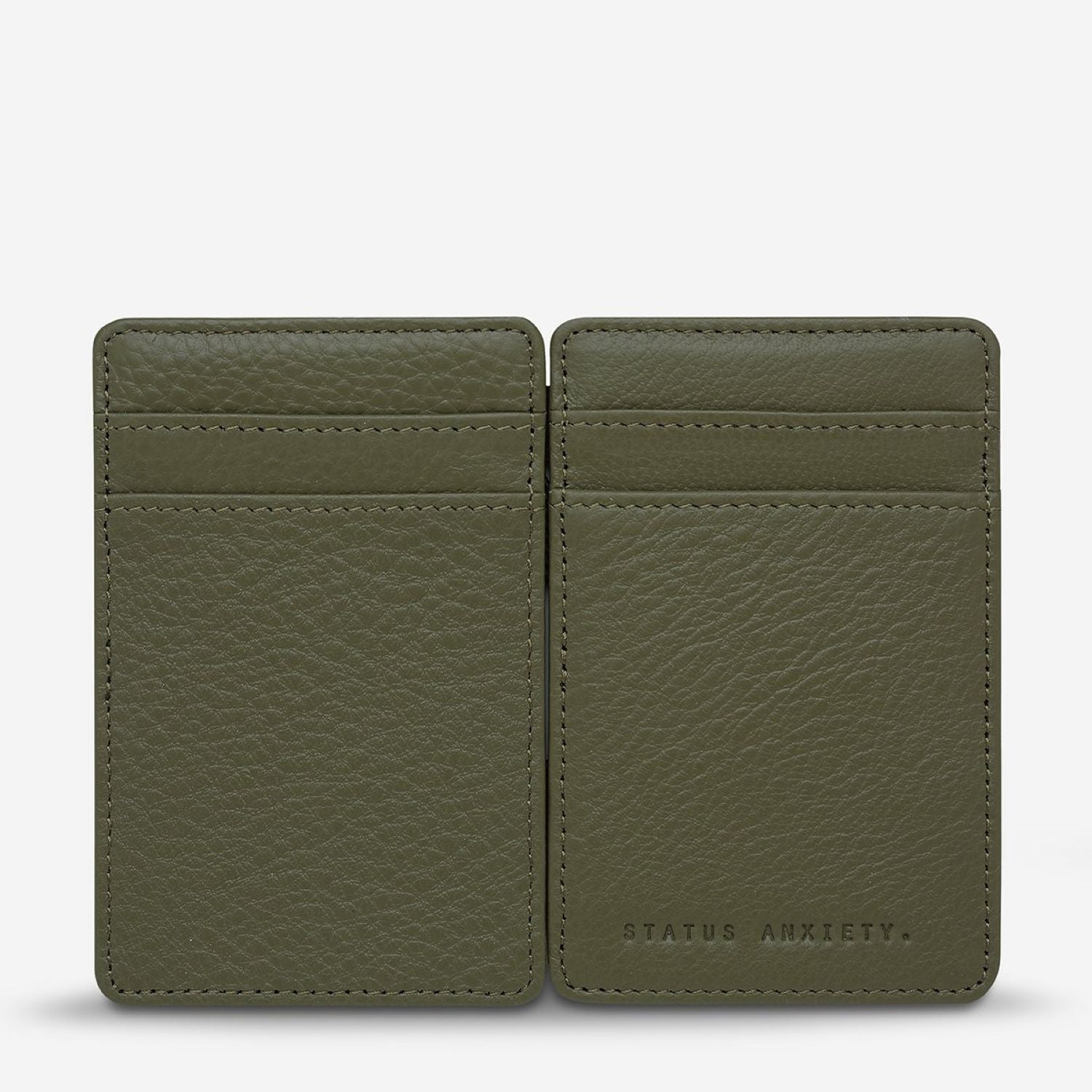 Status Anxiety Flip Leather Wallet