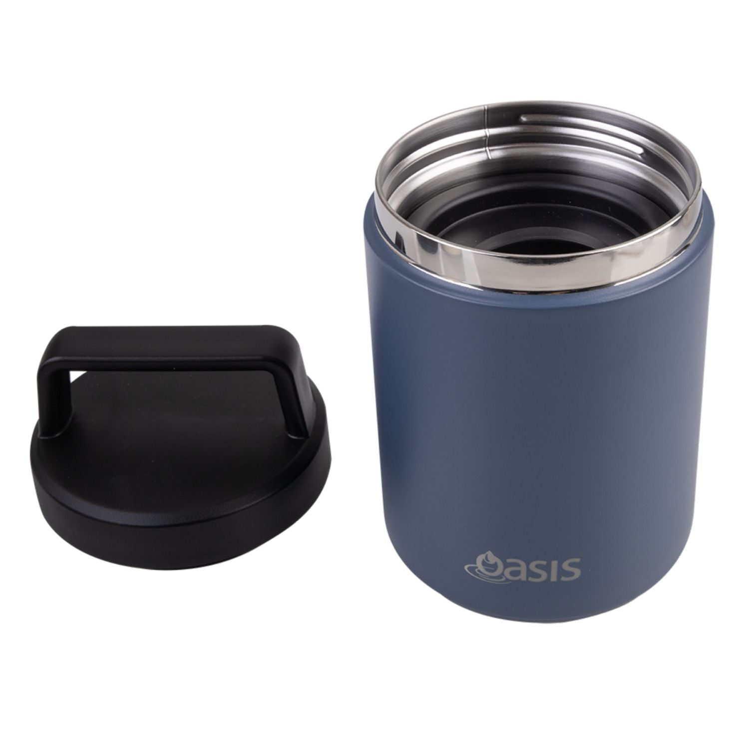 Oasis Stainless Steel Insulated Dual Compartment Food Flask with Handle 480ML | Gifts & Lifestyle, Insulated Food Flask, Travel Accessories | Oasis Bottles-19