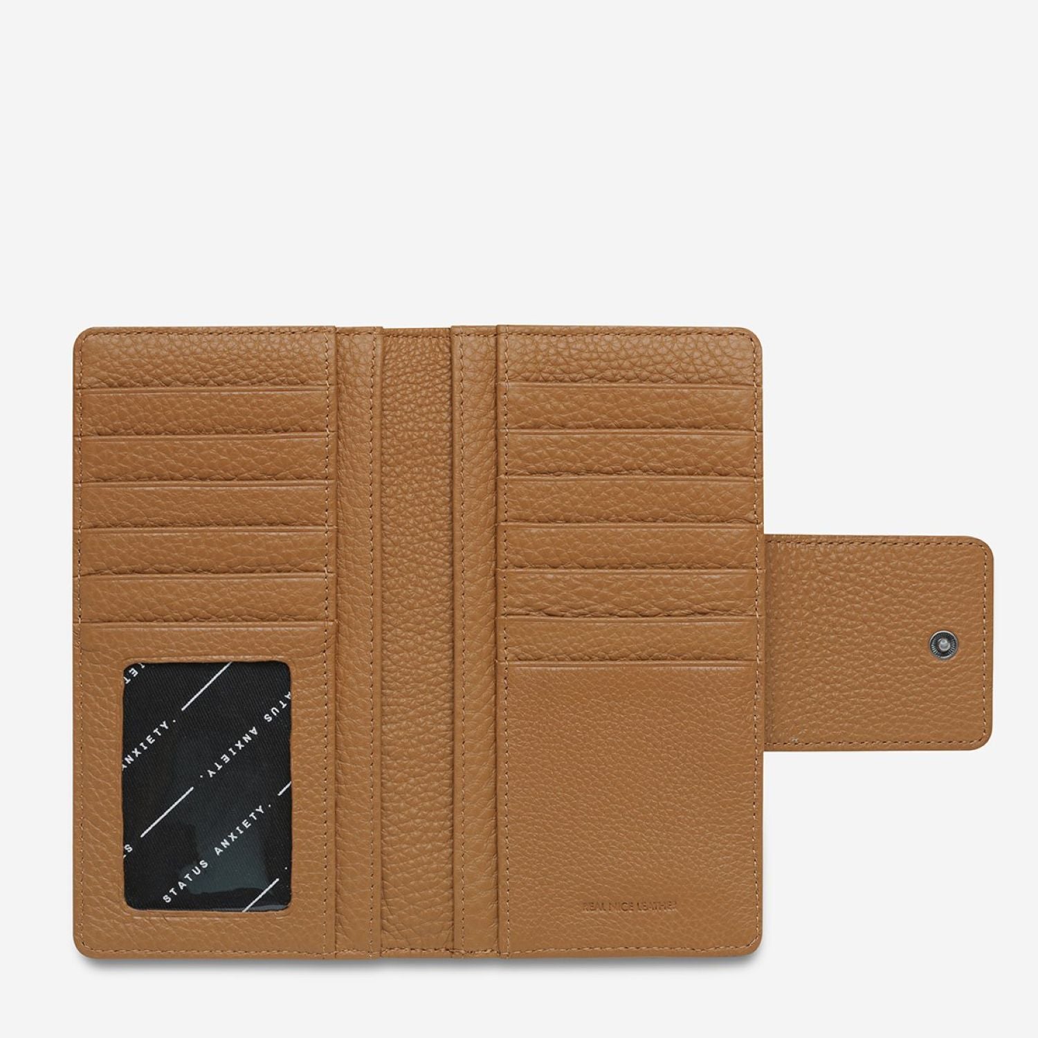 Status Anxiety Ruins Leather Wallet