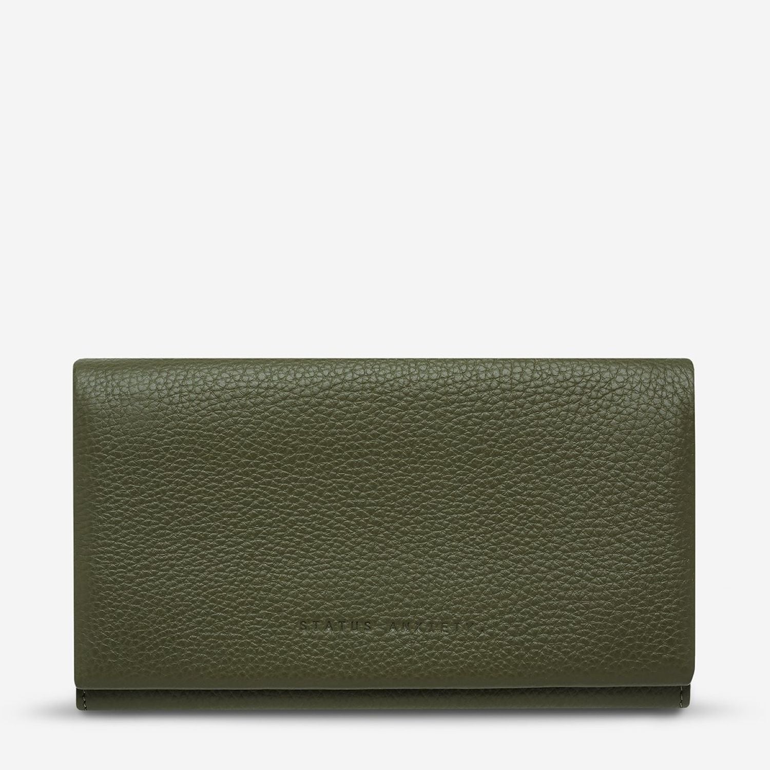 Status Anxiety Nevermind Leather Wallet