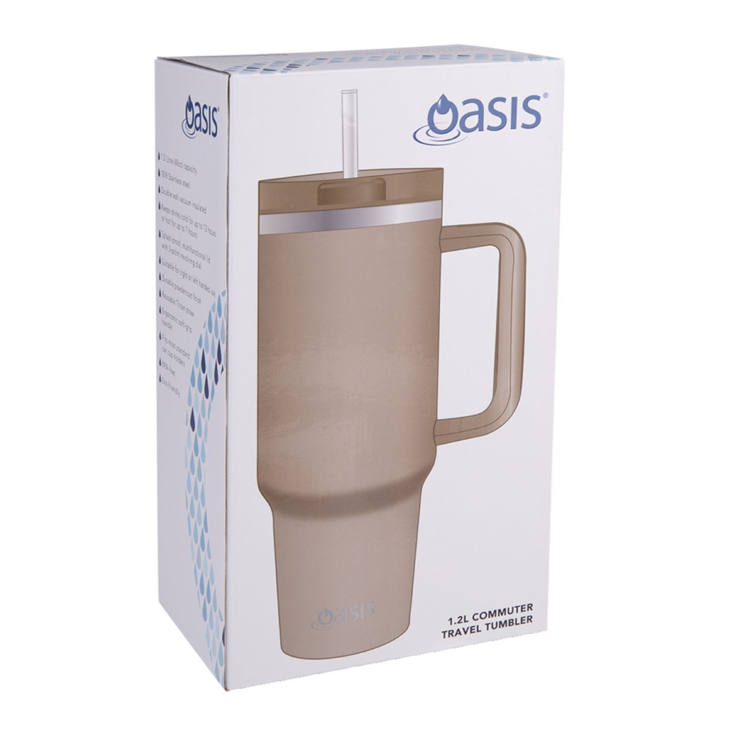 Oasis Stainless Steel Insulated Commuter Travel Tumbler 1.2L | Gifts & Lifestyle, Insulated Water Bottles, Travel Accessories, Water Bottles | Oasis Bottles-44