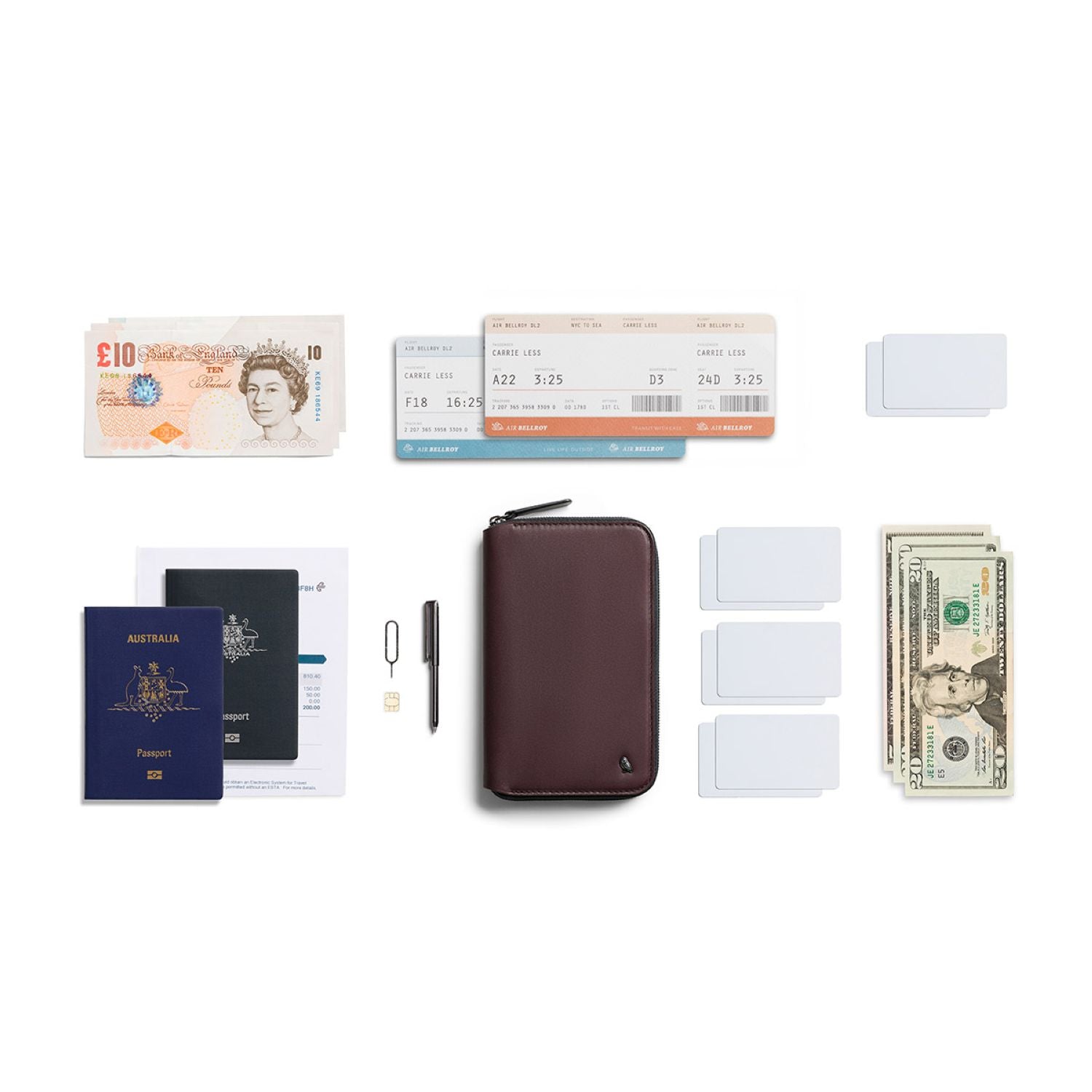 Bellroy Travel Folio | Bellroy Accessories, Bellroy Wallets, Gifts & Lifestyle, Men's Wallets, Passport Holders, RFID Passport Holders, RFID Wallets, Travel Accessories, Wallets, Zip Wallets | Bellroy-29