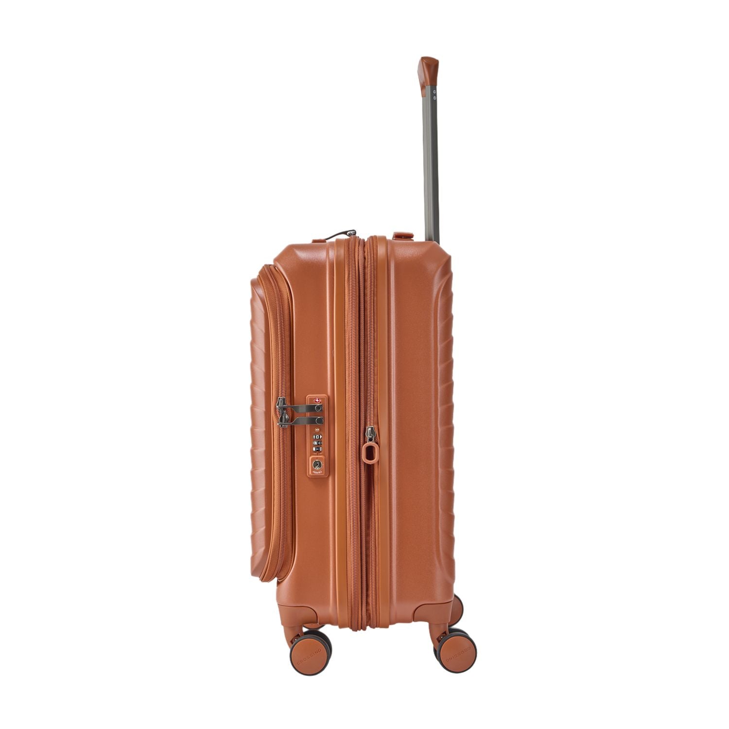 CROSSING INVI 20" Carry On Expandable Luggage With Front Access Opening