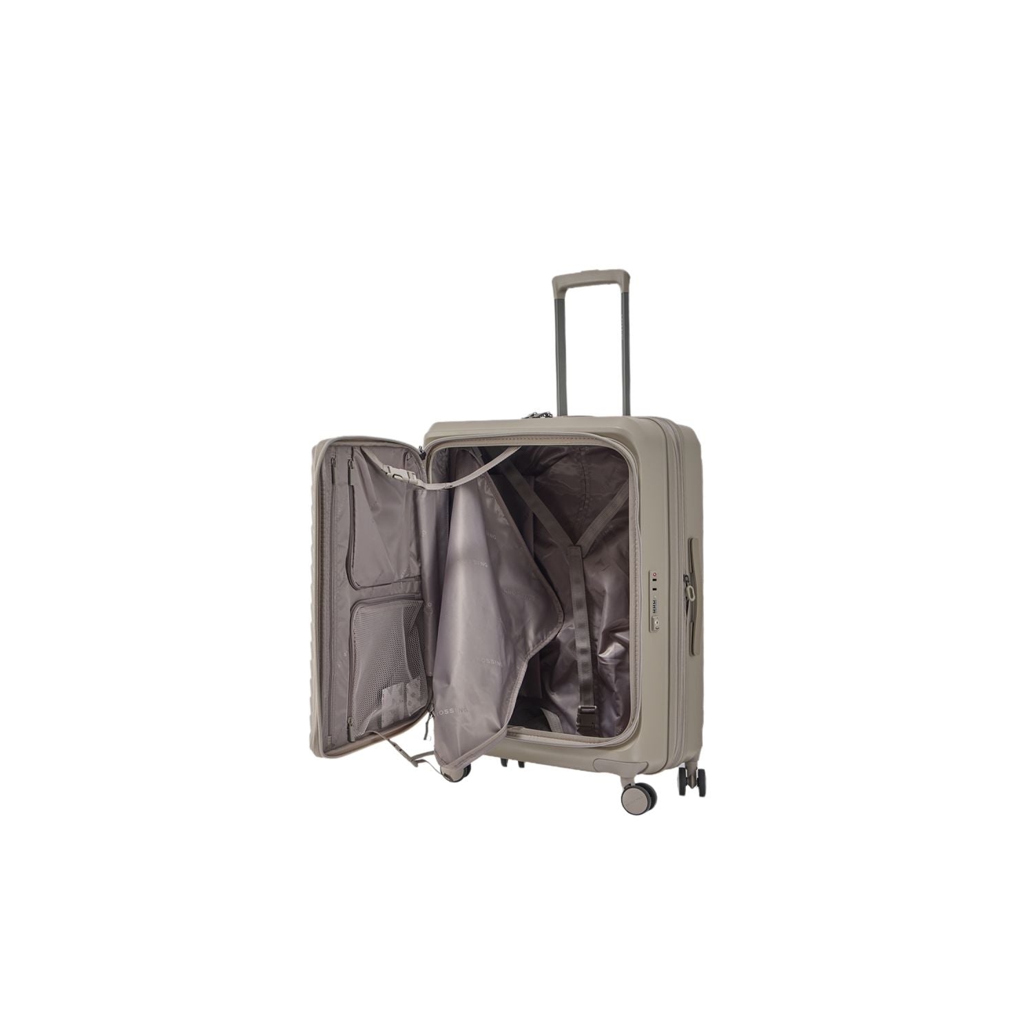 CROSSING INVI 28" Large Expandable Luggage With Front Access Opening