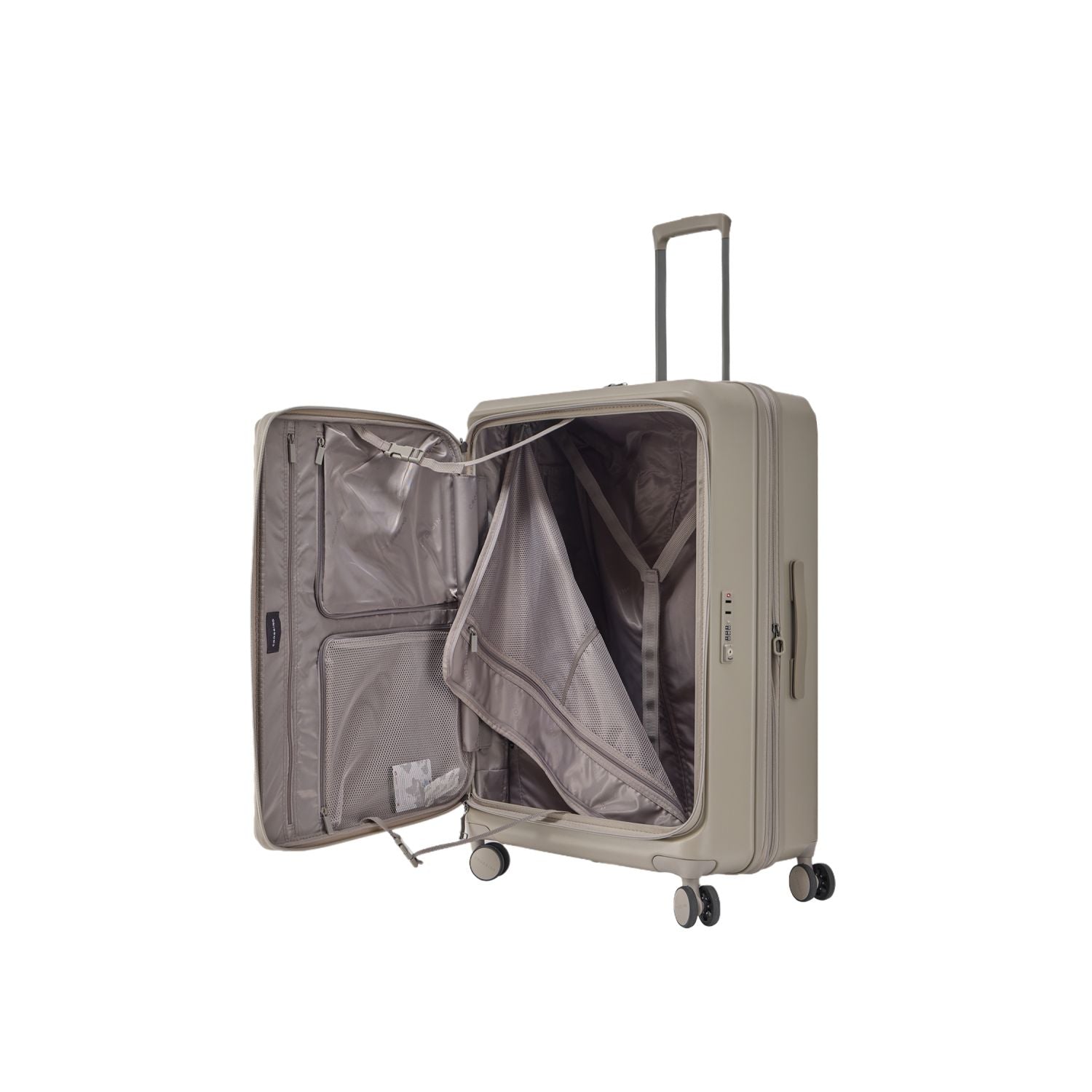 CROSSING INVI 28" Large Expandable Luggage With Front Access Opening