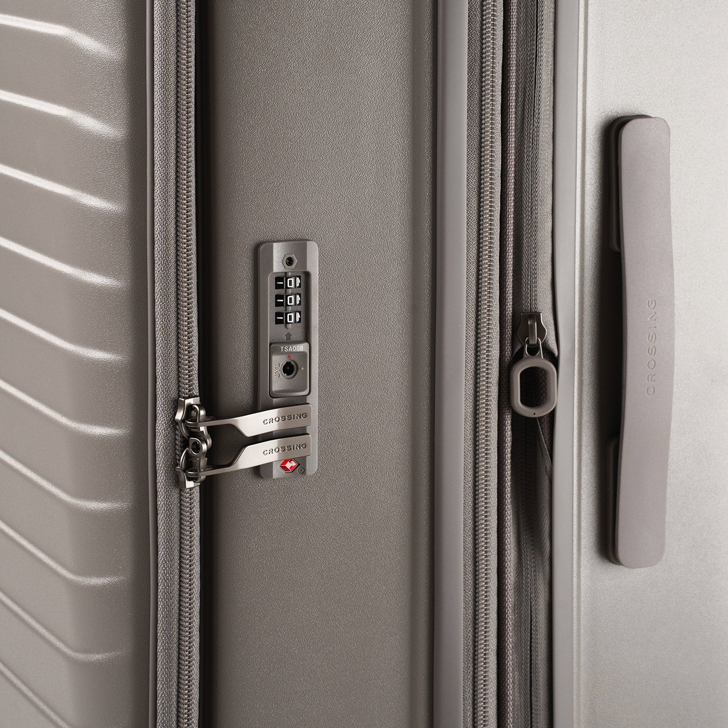 CROSSING INVI 30" Large Expandable Luggage With Front & Middle Access