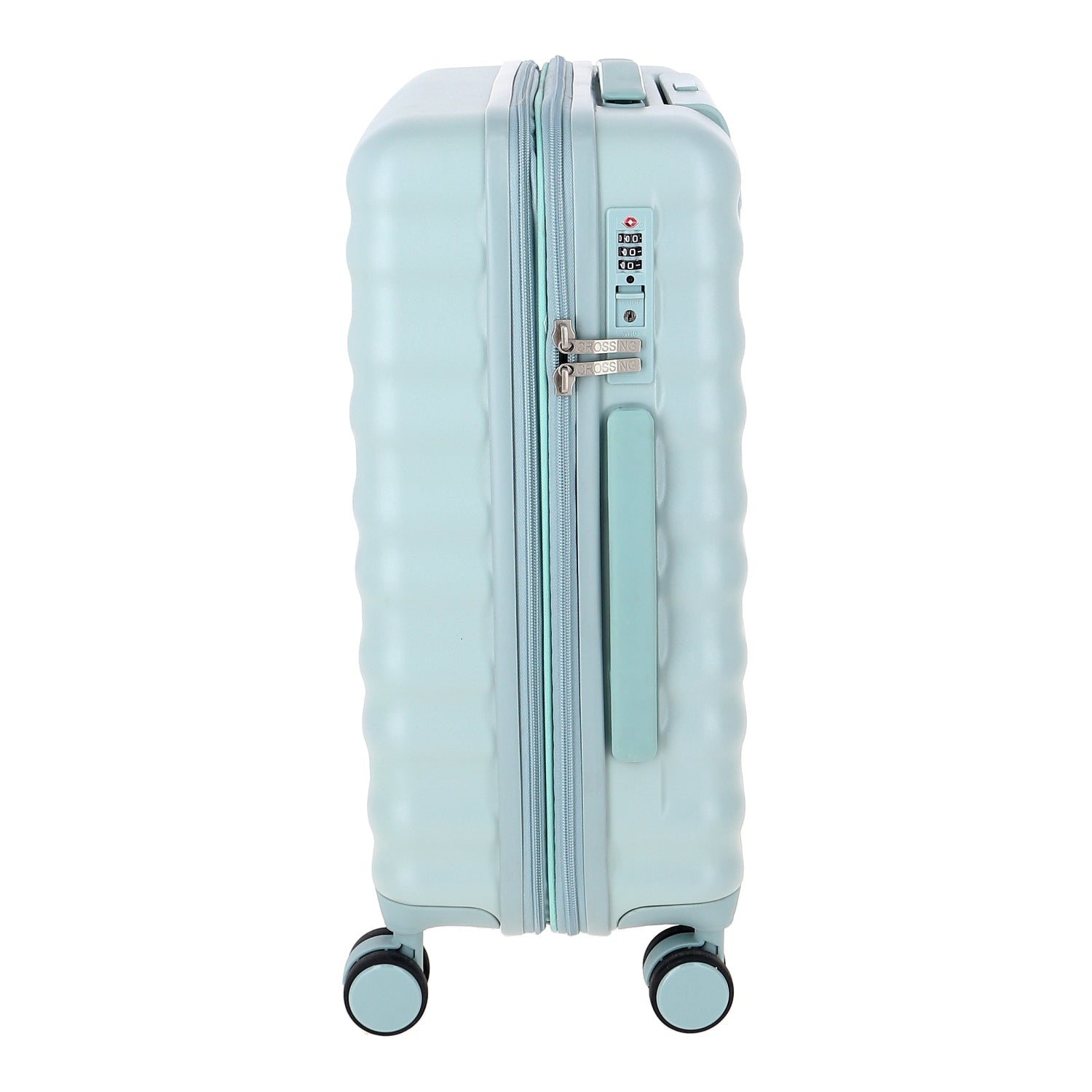 Crossing Tripp Polycarbonate Expandable 20" Carry On Luggage Spinner