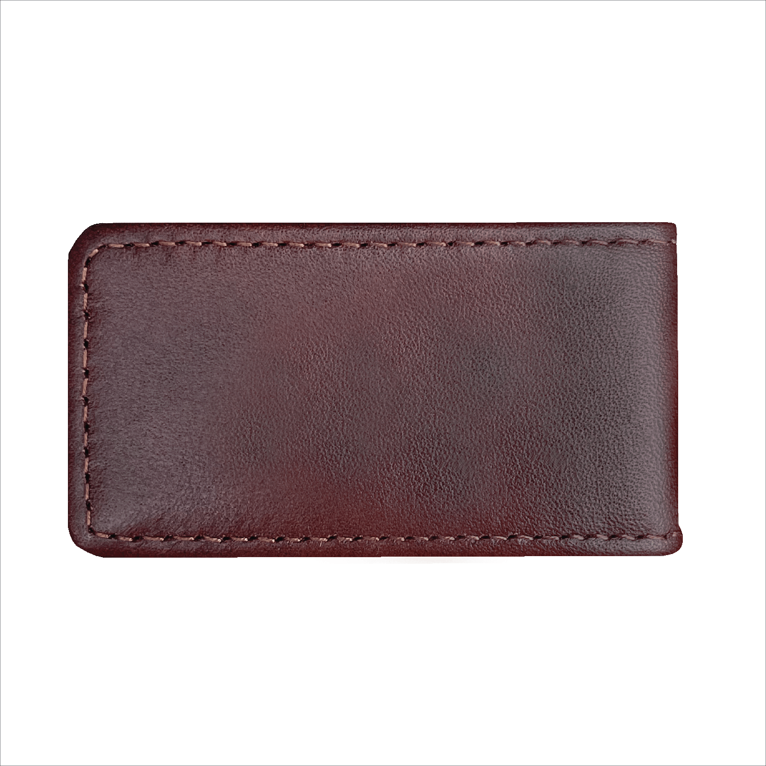 Crossing Antique Leather Money Clip - Timber