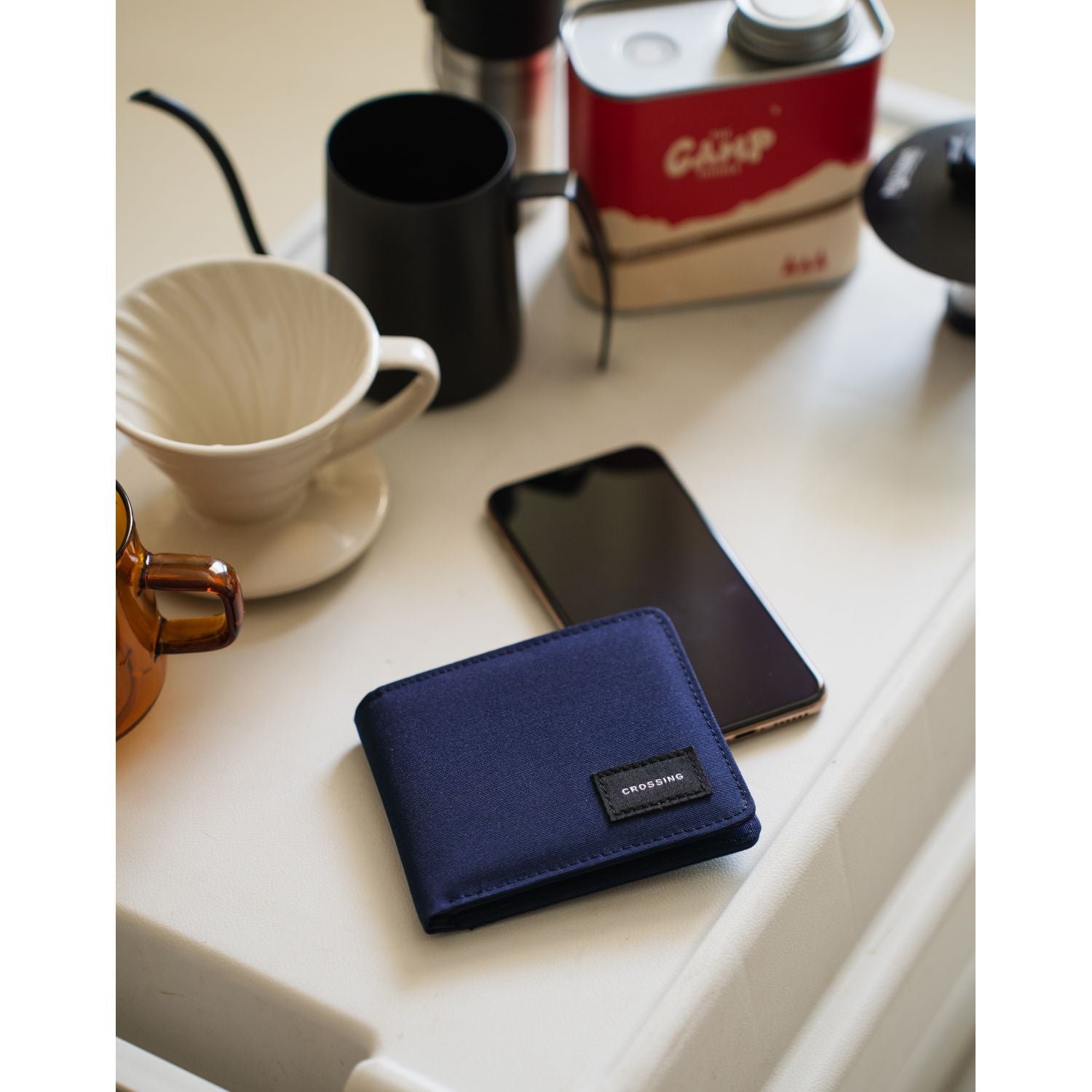 Crossing Bifold Wallet with Coin Pocket RFID