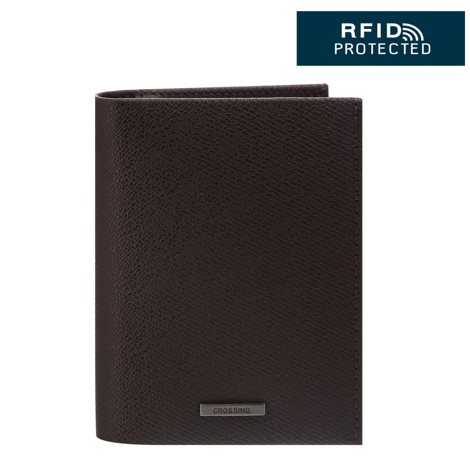 Crossing Elite Short Leather Wallet With Coin Pouch RFID