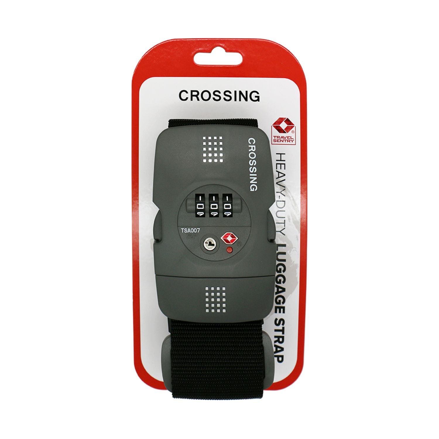 Crossing Luggage Strap With 3 Dial TSA Lock | Luggage Accessories, Luggage Straps, Travel Accessories | Crossing