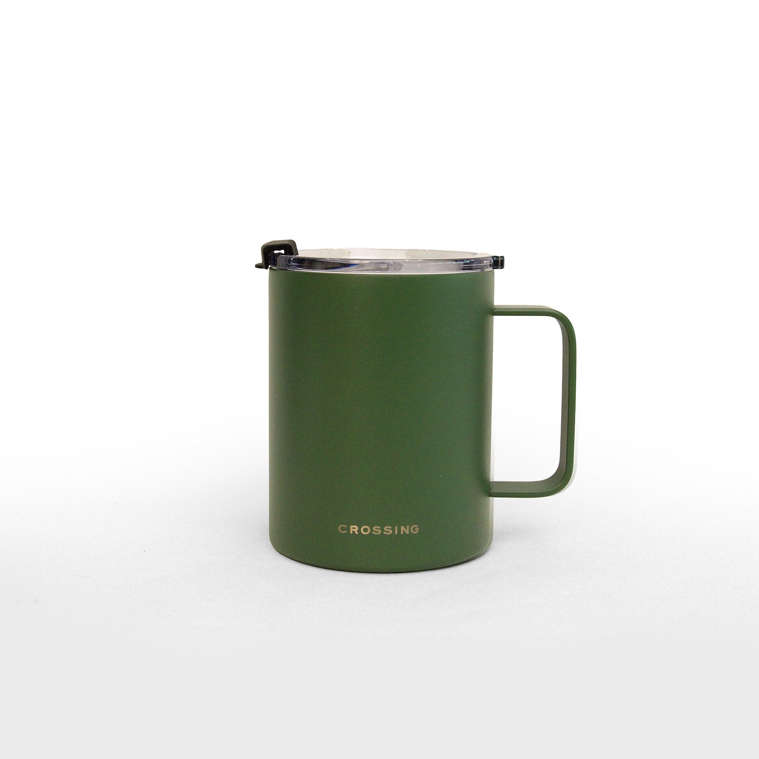 Crossing Neo Insulated S/S Ceramic Mug W Handle And Lid 420ml