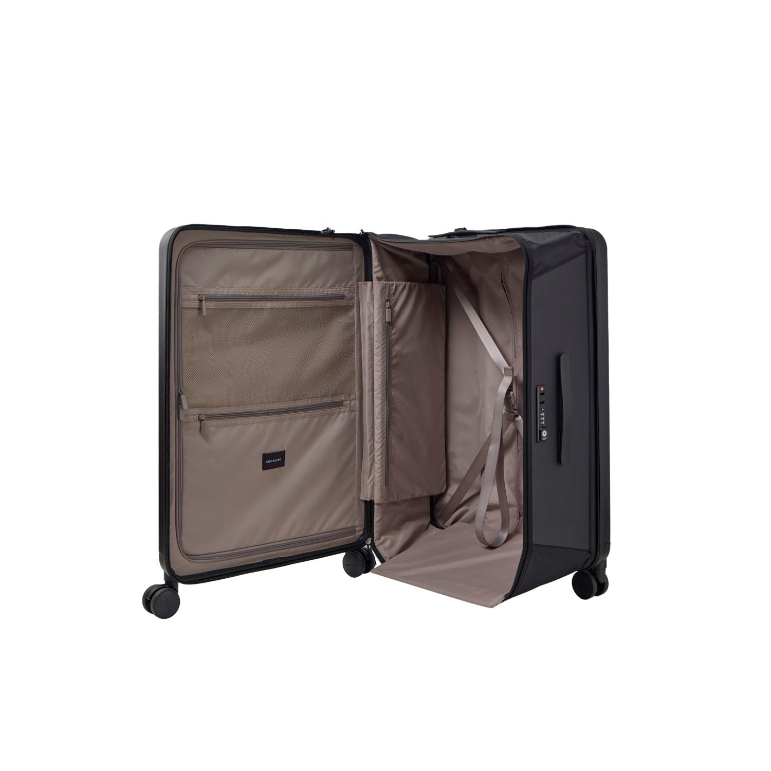 Crossing Ori Collapsible Polycarbonate 20" Carry On Luggage