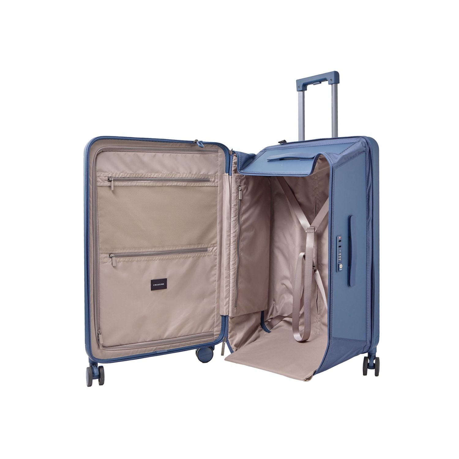 Crossing Ori Collapsible Polycarbonate 20" Carry On Luggage