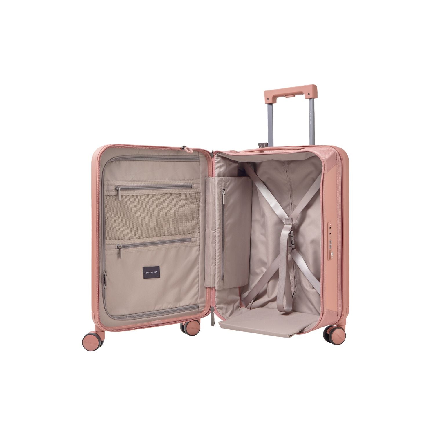 Crossing Ori Collapsible Polycarbonate 26" Medium Luggage