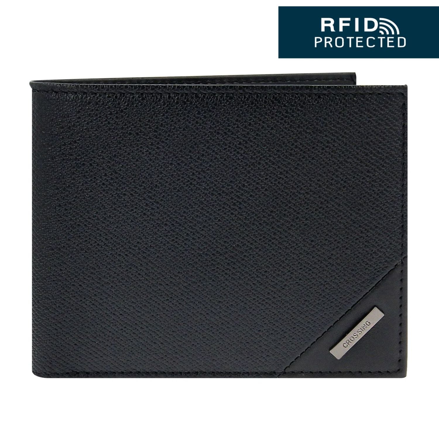 Crossing Riforma Bi-fold Leather Wallet With Flap And Coin Pouch RFID | Wallets | Crossing Wallet