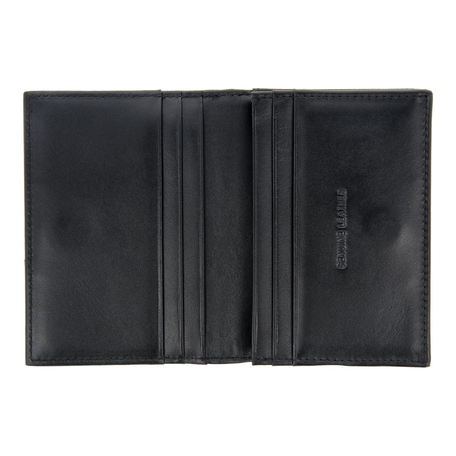 Crossing Riforma Vertical Leather Card Case With Magnet Closure RFID