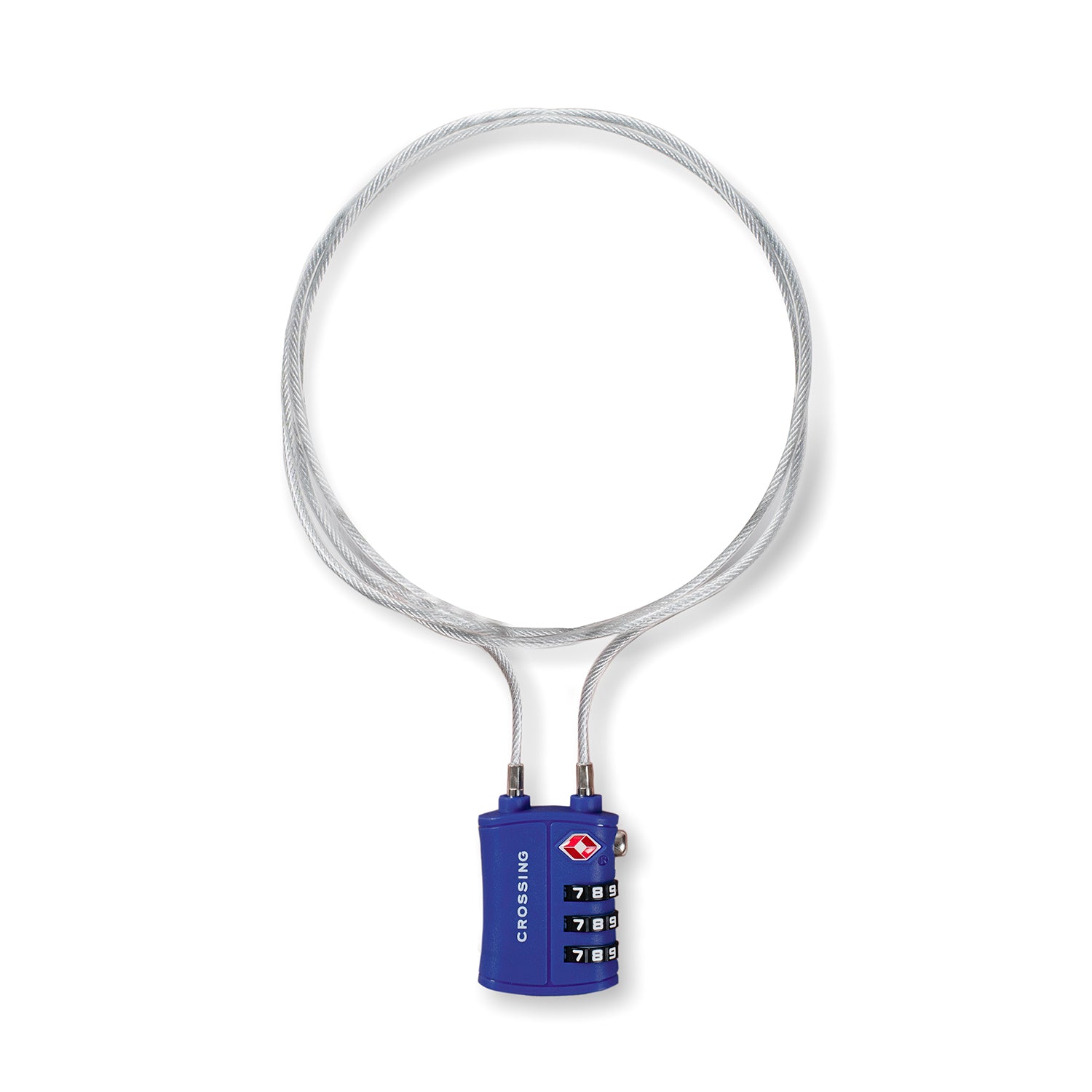 Crossing Ultra-Light TSA 3-Dial 1M Cable Lock