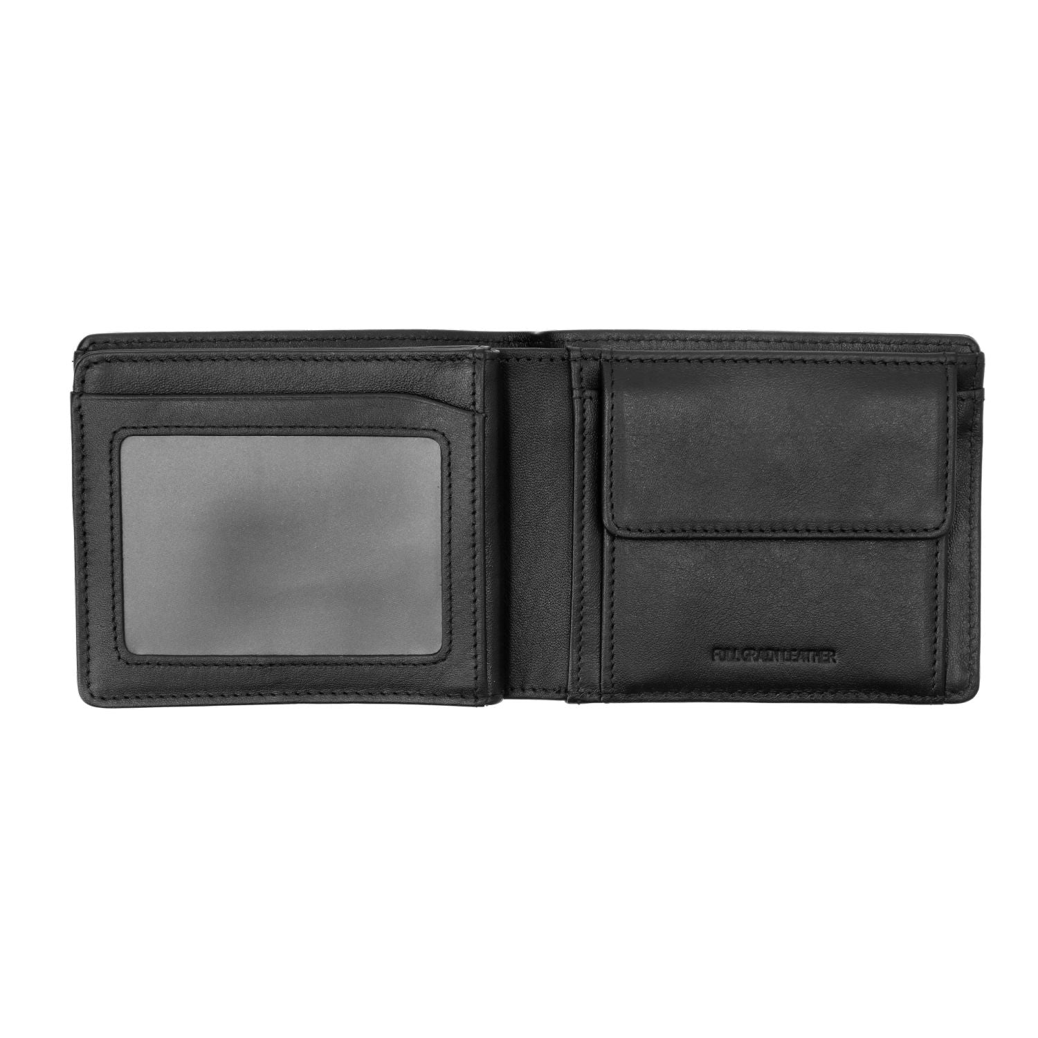 Crossing Vintage Slim Leather Wallet With Coin Pocket [8 Card Slots]