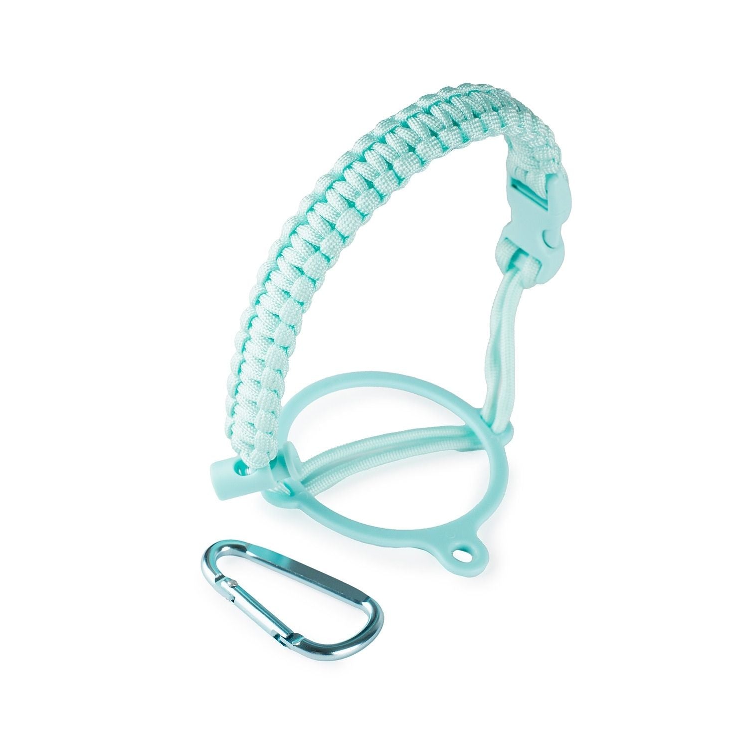 Crossing Paracord Bottle Carrier Strap with Carabiner