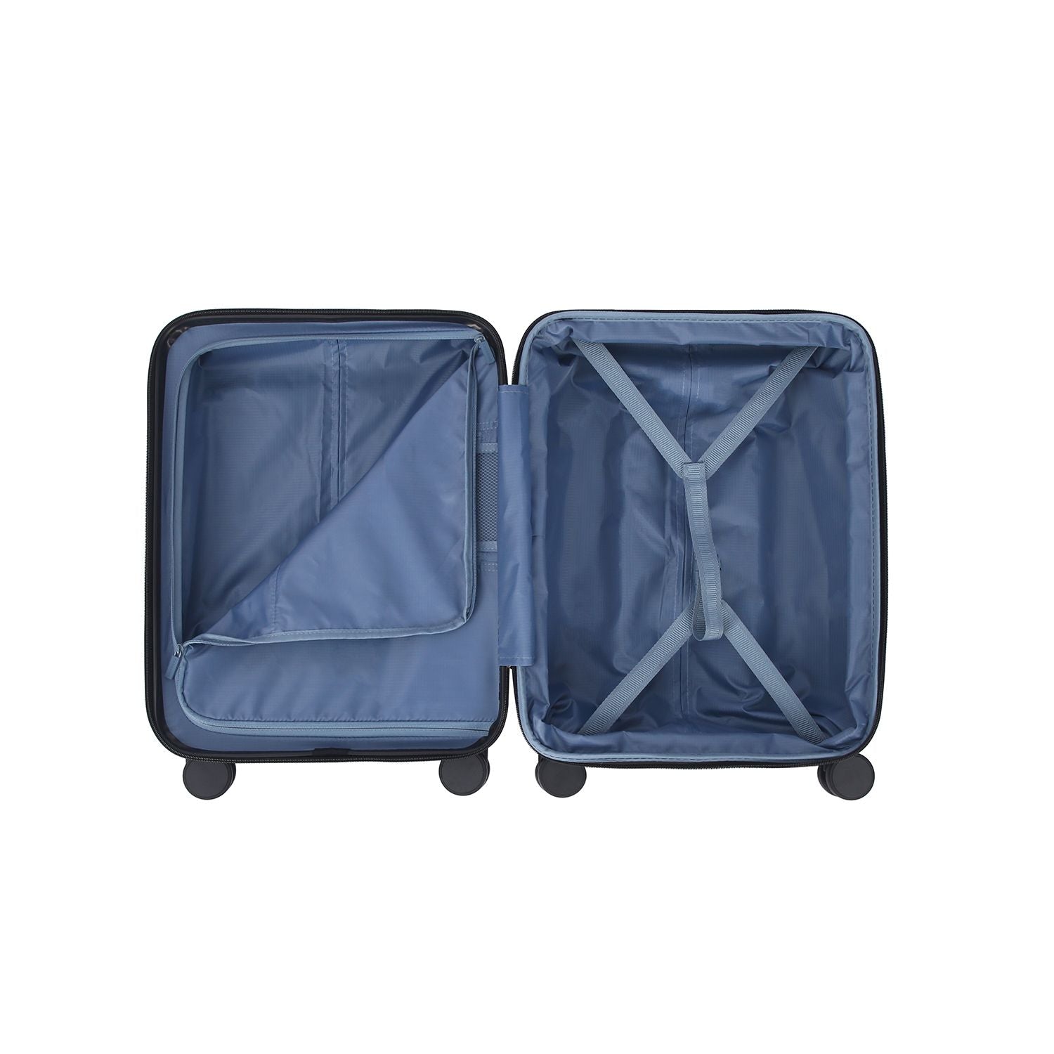 Crossing Vive Polycarbonate Expandable Carry On Luggage T20