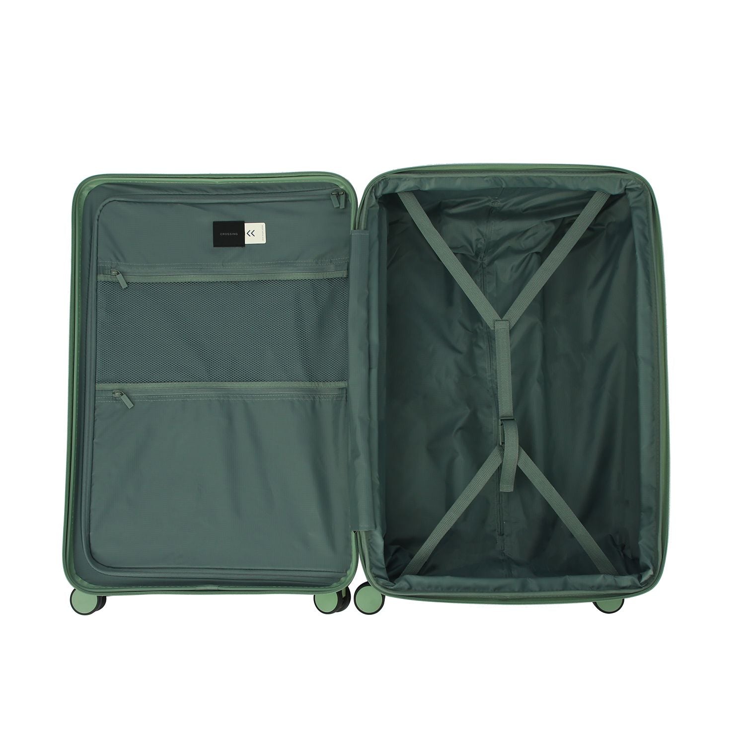 Crossing Vive Polycarbonate Expandable Large Luggage T30
