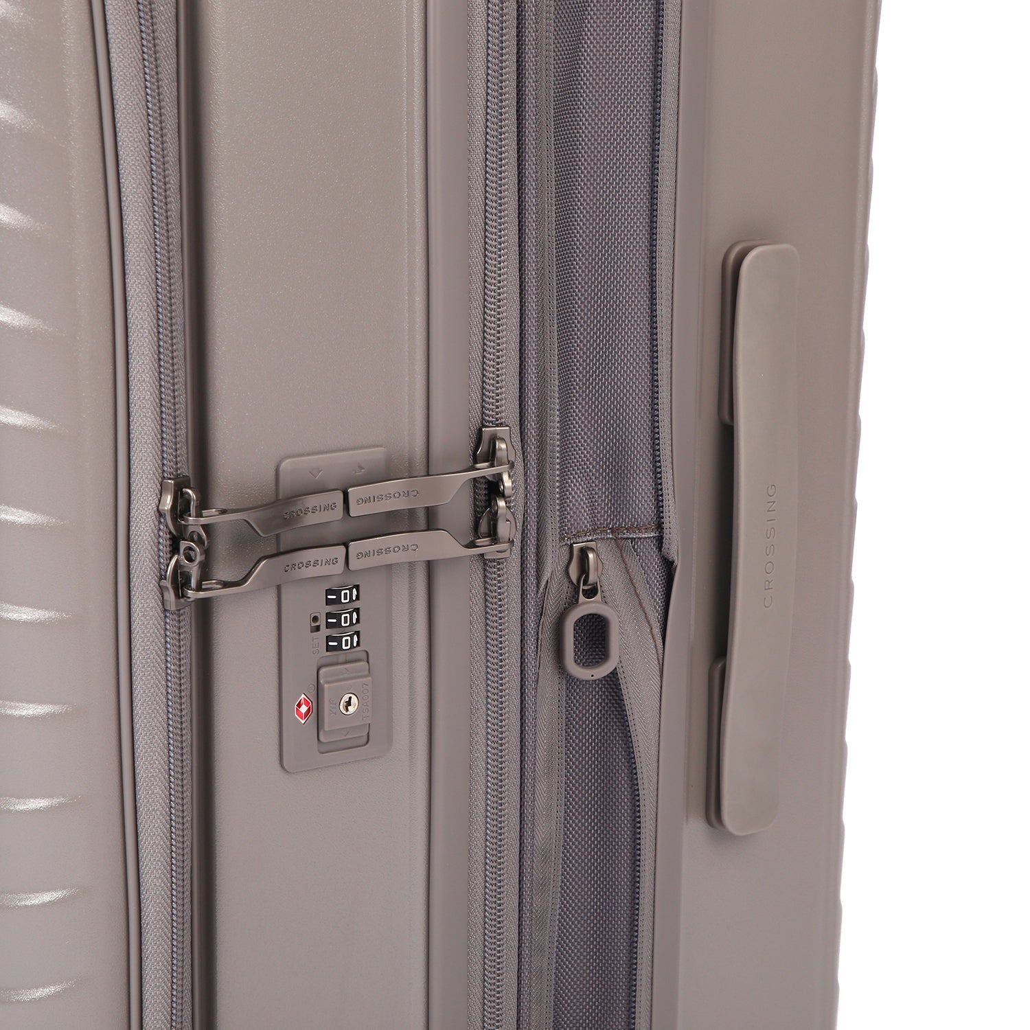 CROSSING INVI 30" Large Expandable Luggage With Front & Middle Access V3