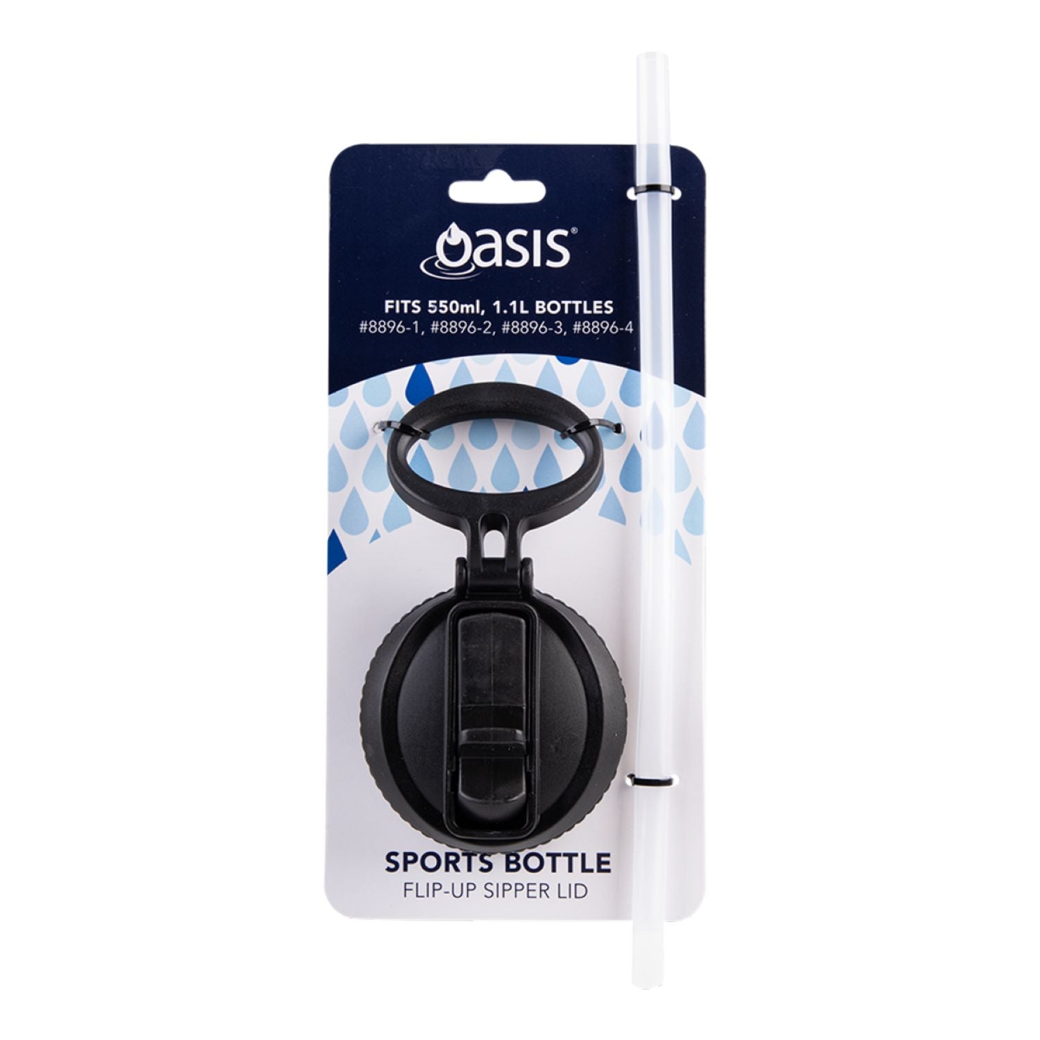 Oasis Bottle Sipper Cap wtih Straw for Insulated Sports Water Bottle with Screw Cap 550ml/780ml/1.1L