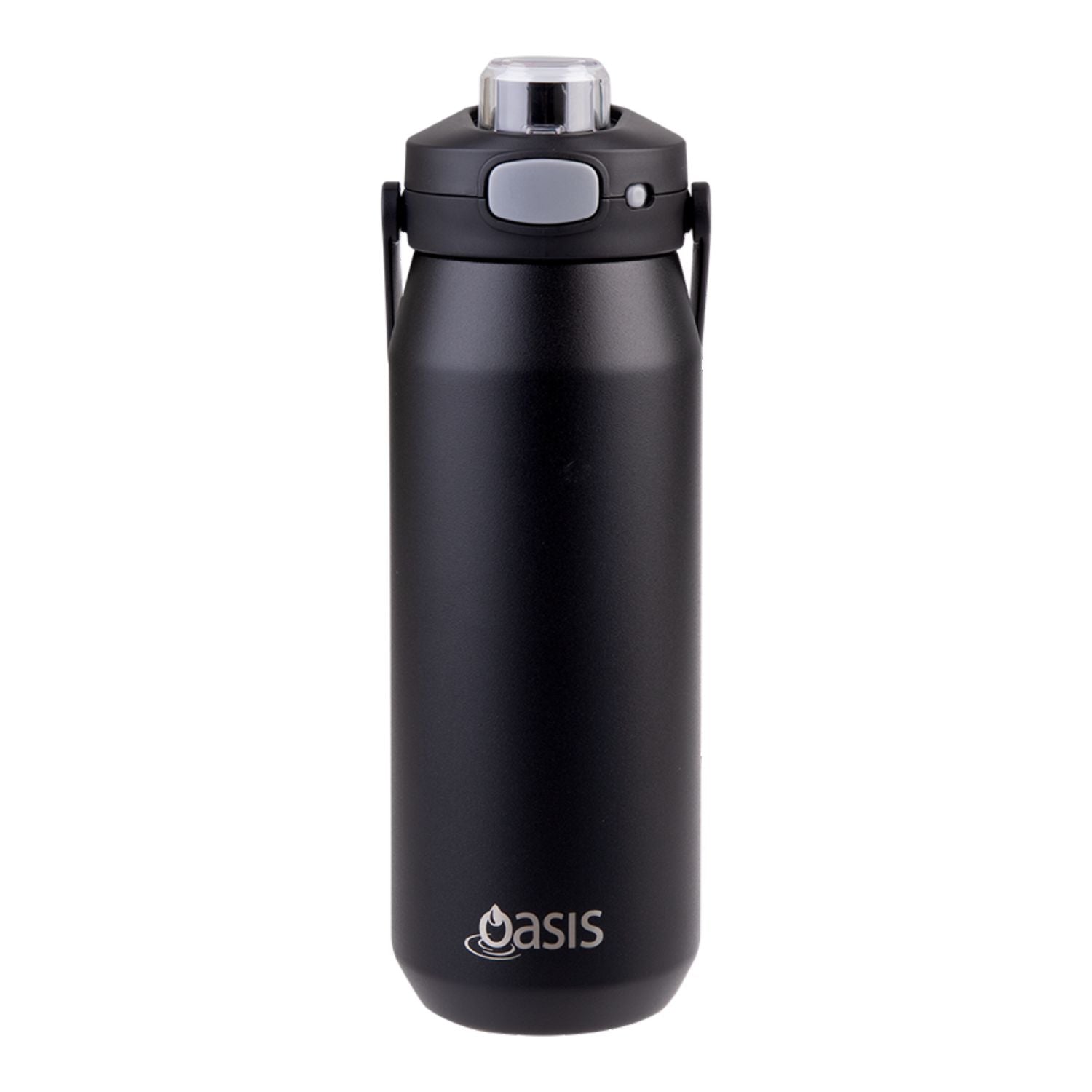 Oasis Ceramic Stainless Steel Triple Wall Capri Quick Release Drink Bottle 750ML